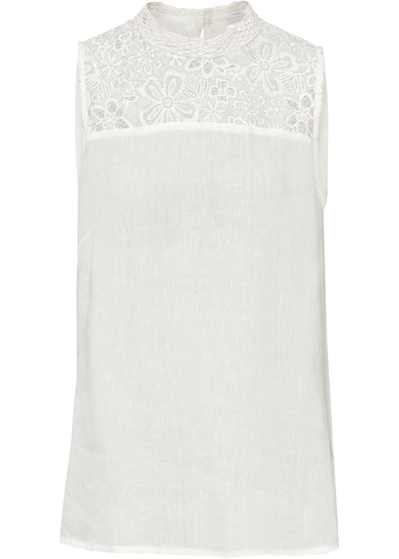 Top-blouse en lin avec TENCEL™ Lyocell