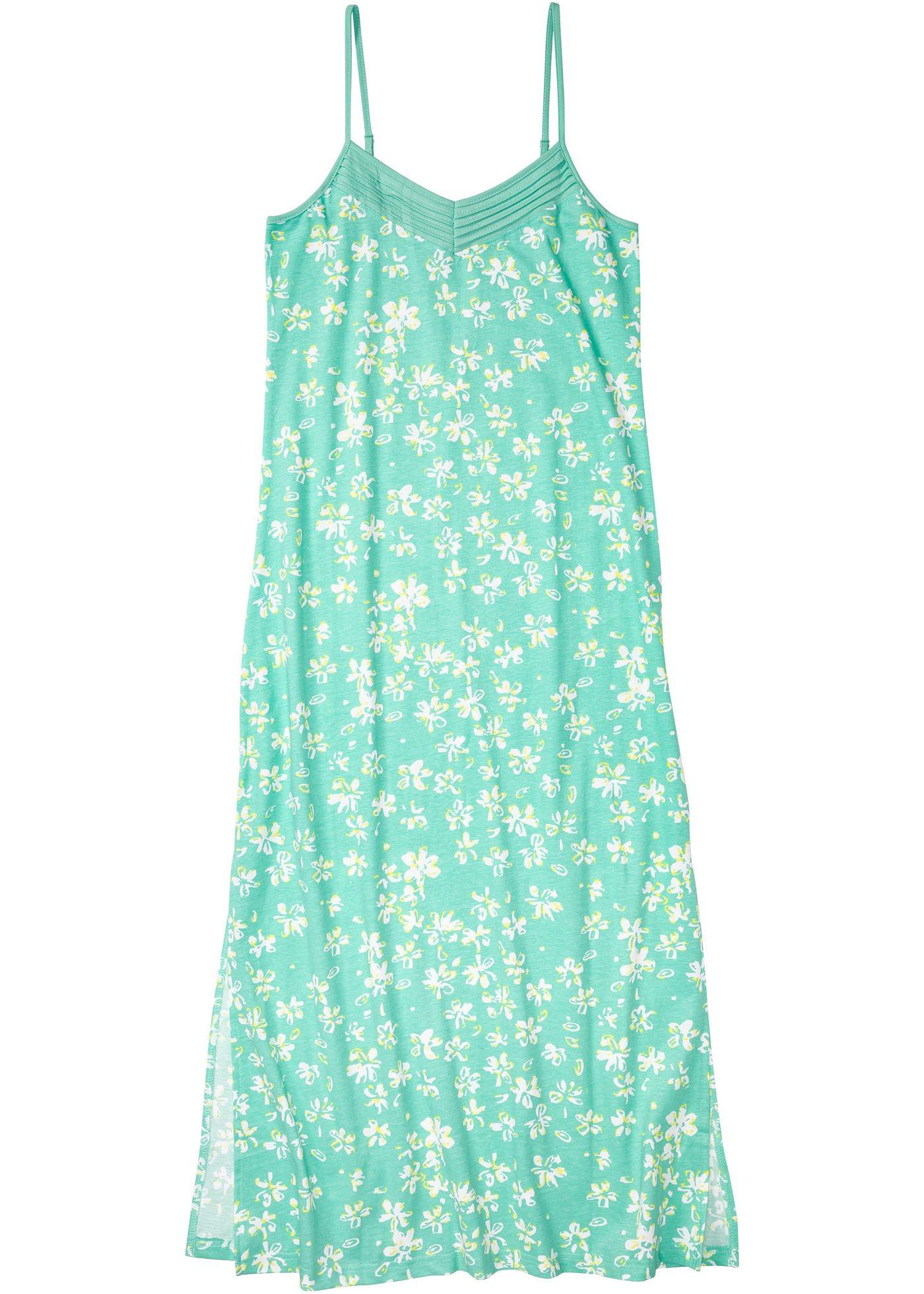 Nuisette à bretelles spaghetti en coton bio