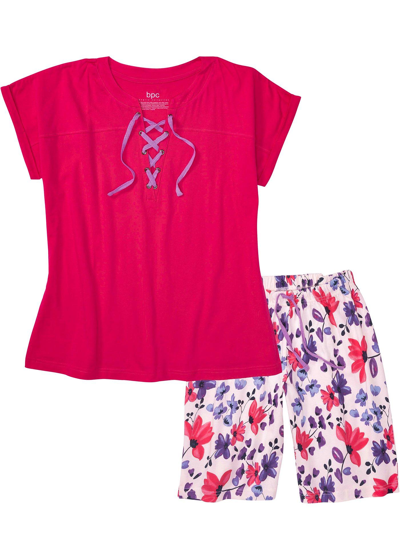 Pyjashort en coton bio