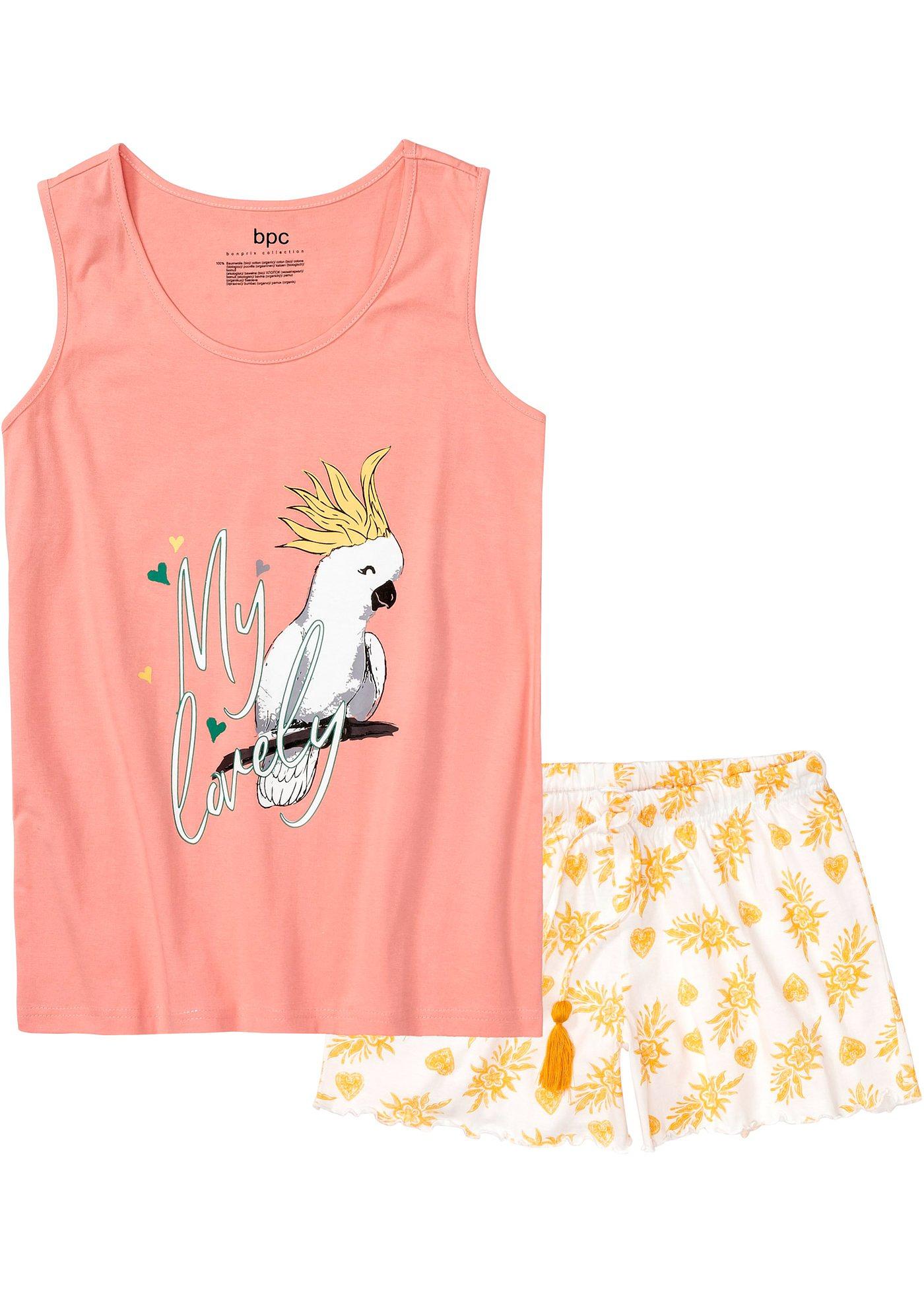 Pyjashort en coton bio