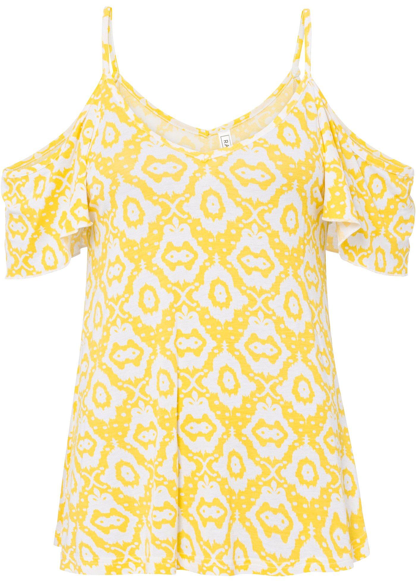 T-shirt à épaules dénudées avec LENZING™ ECOVERO™