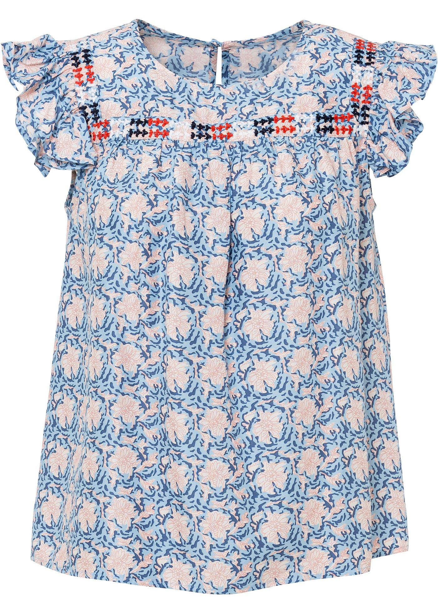 Top-blouse en viscose durable