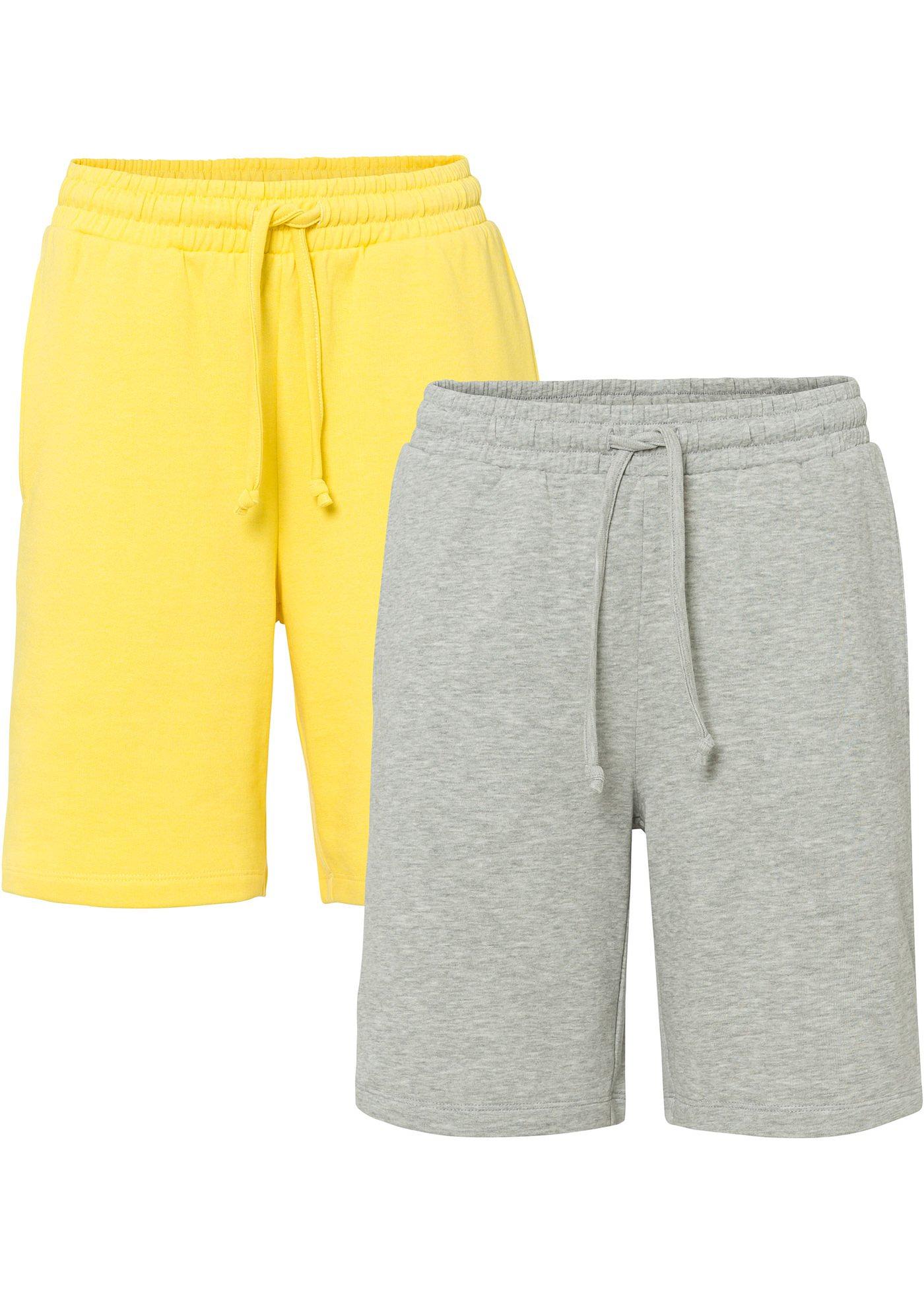 Lot de 2 shorts en sweat