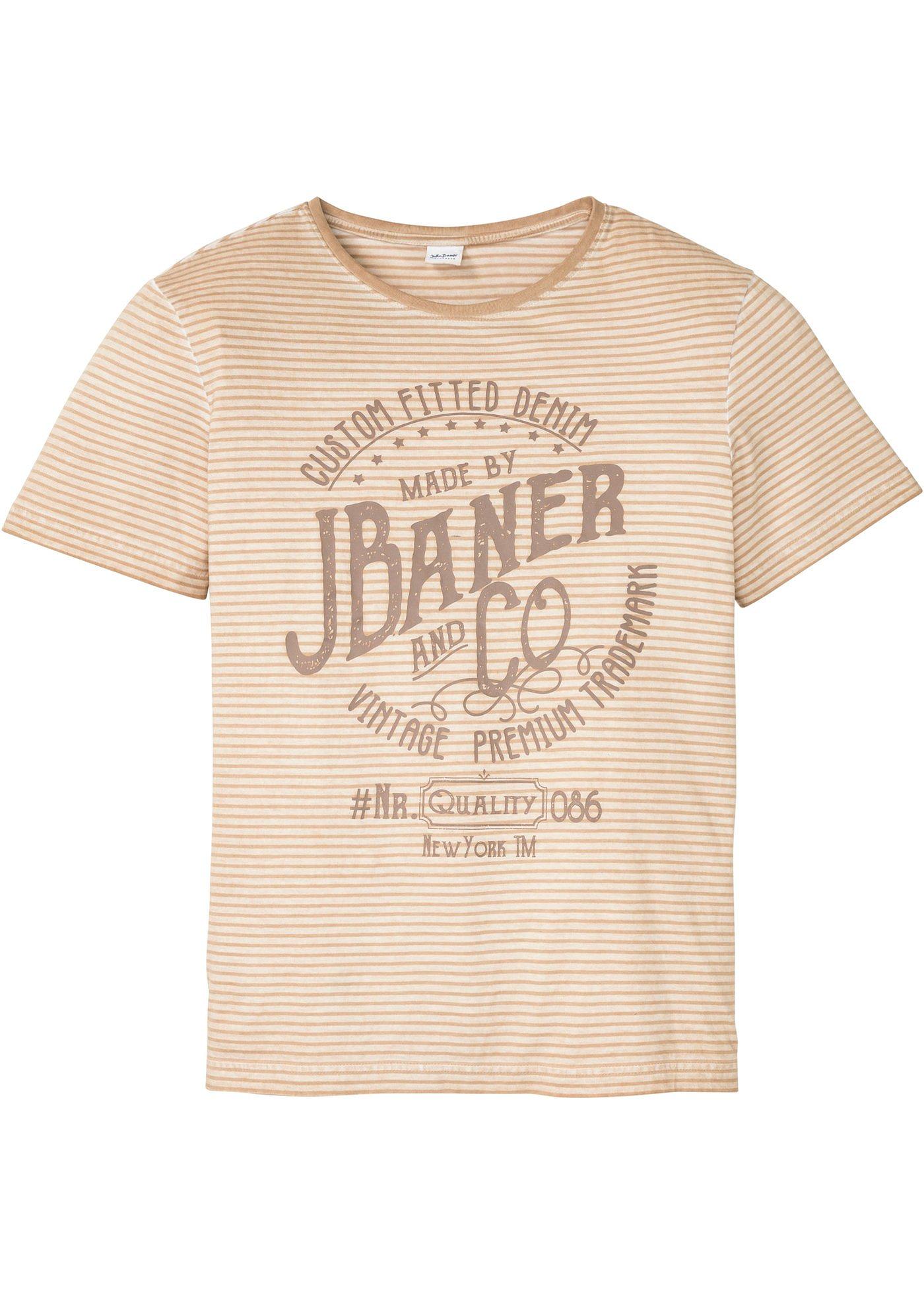 T-shirt aspect délavé