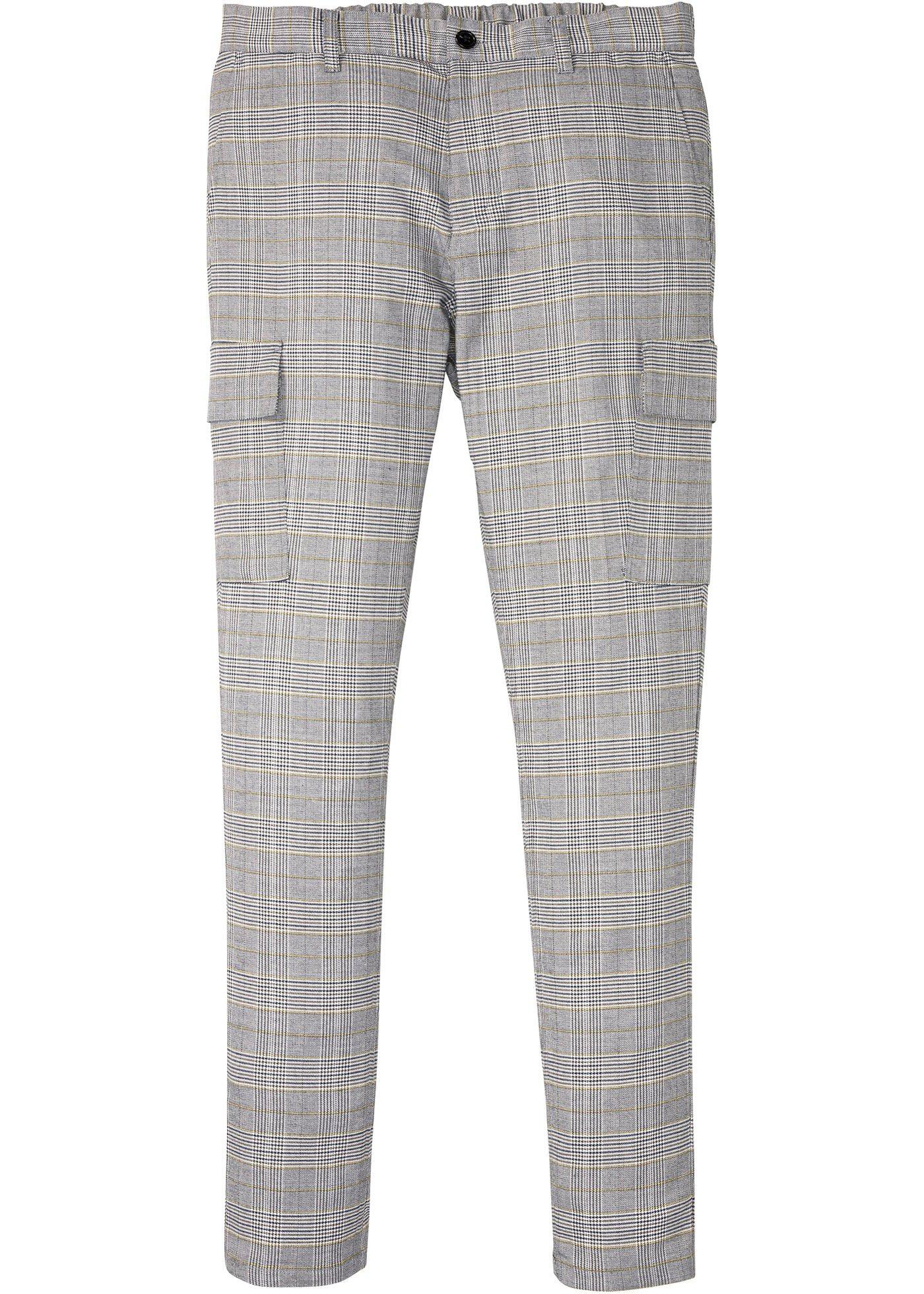 Pantalon cargo extensible Slim Fit, Tapered