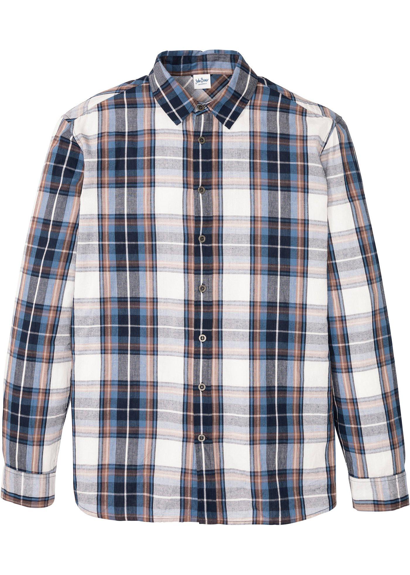 Chemise manches longues en tissu estival