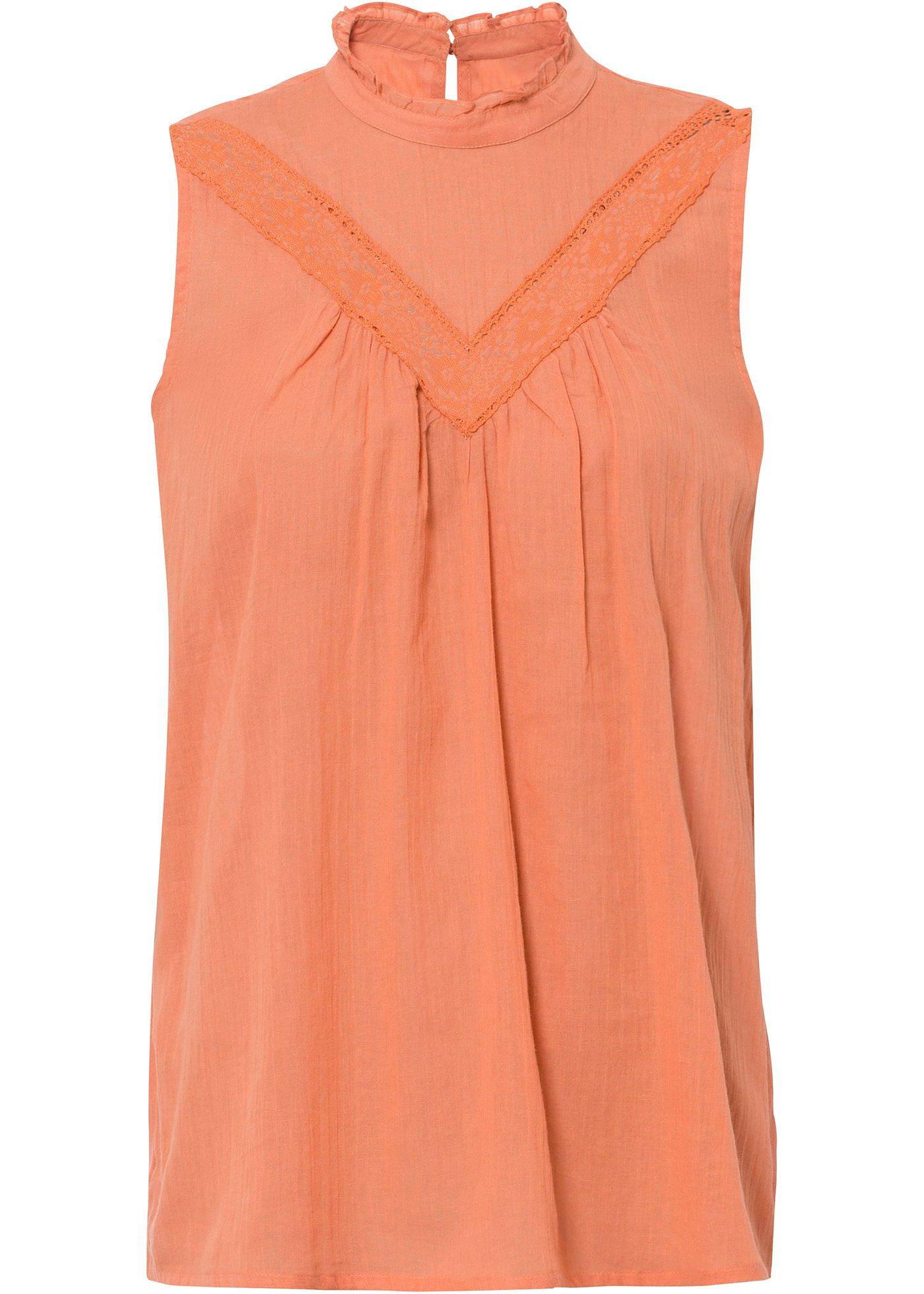 Top-blouse à dentelle