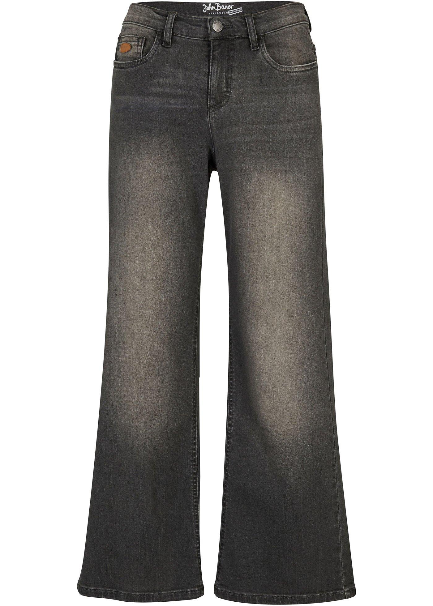 Jean extensible Loose Fit, longueur cheville