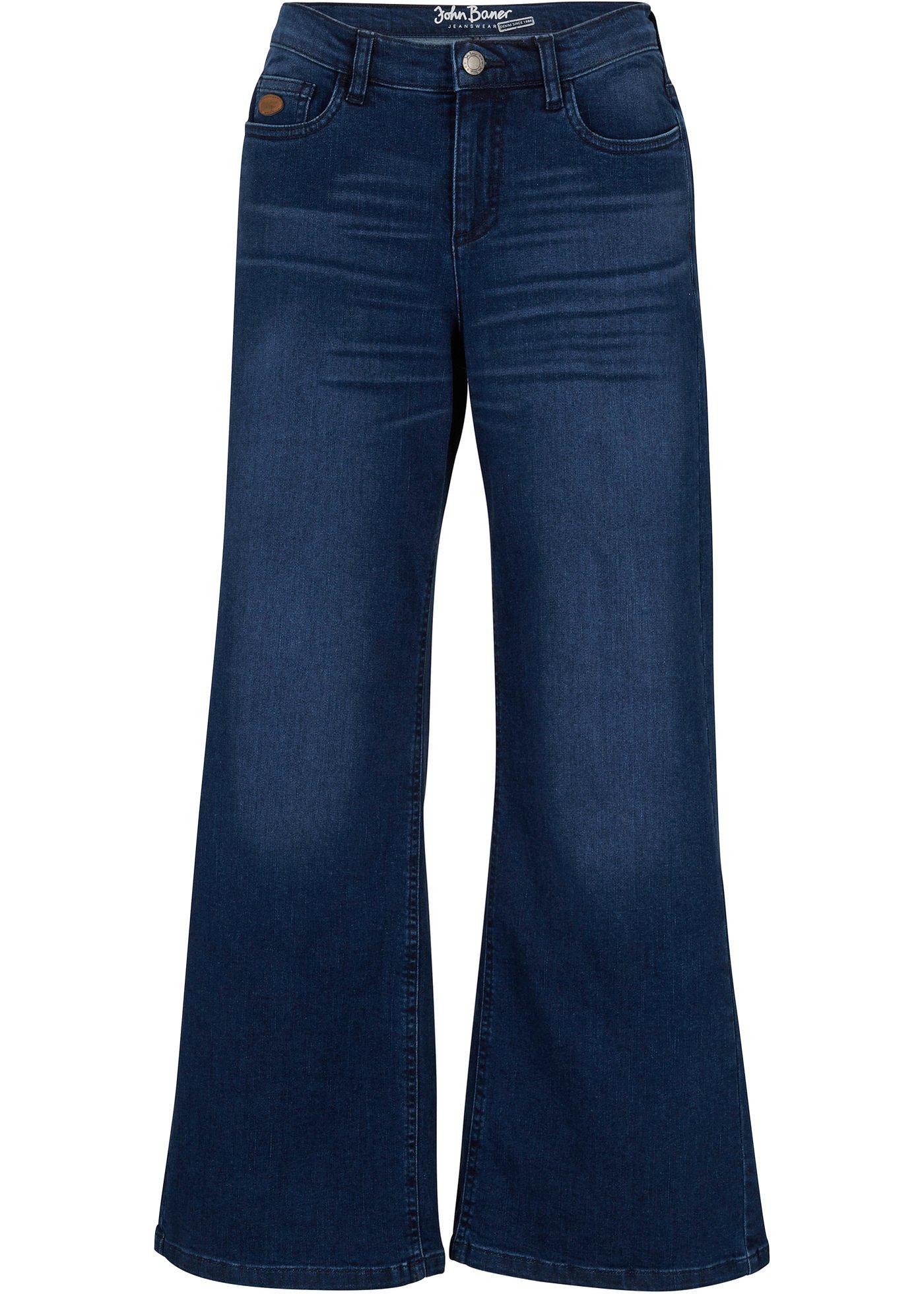 Jean extensible Loose Fit, longueur cheville