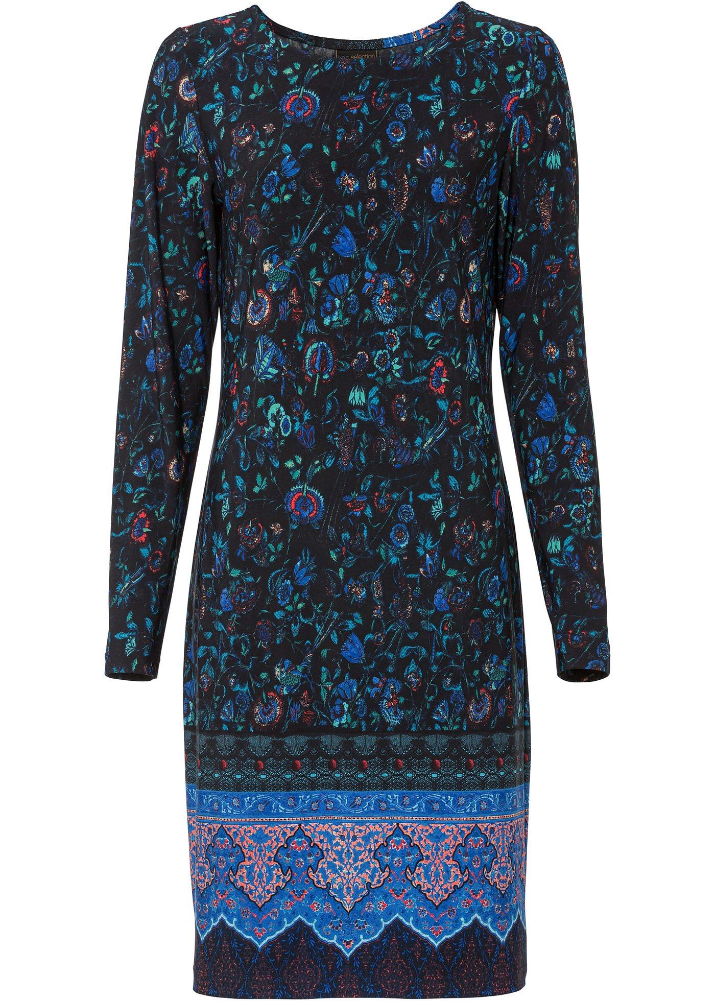 Robe en jersey à imprimé