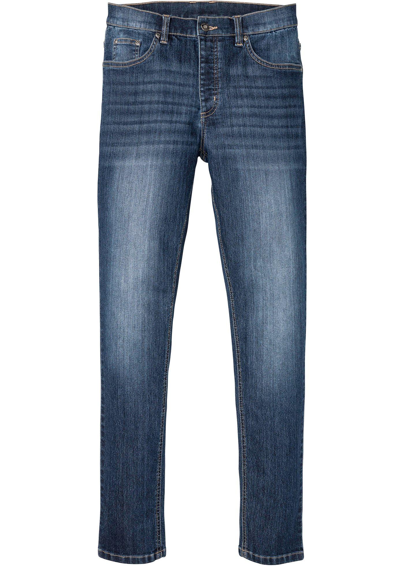 Jean confort-stretch Slim Fit, Tapered