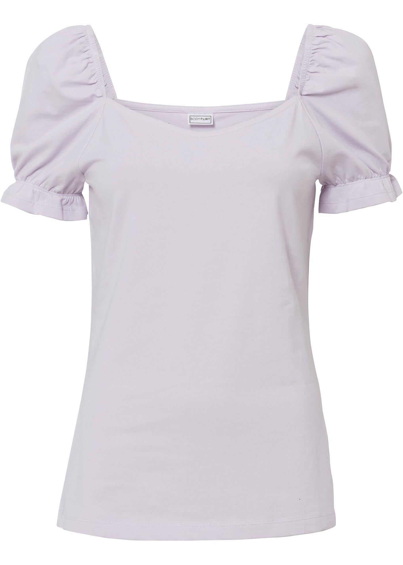 T-shirt à manches bouffantes