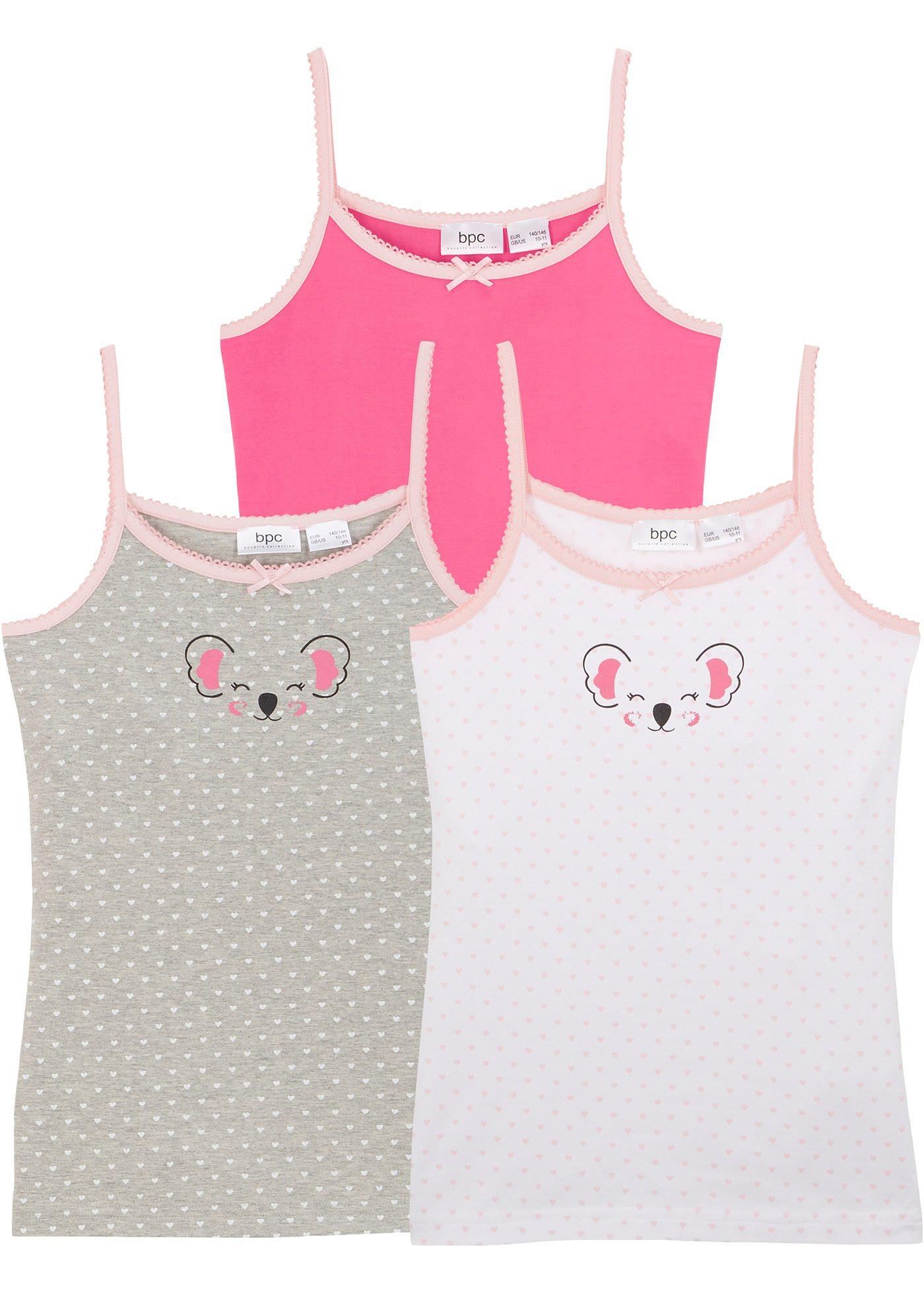 Lot de 3 tricots de peau fille