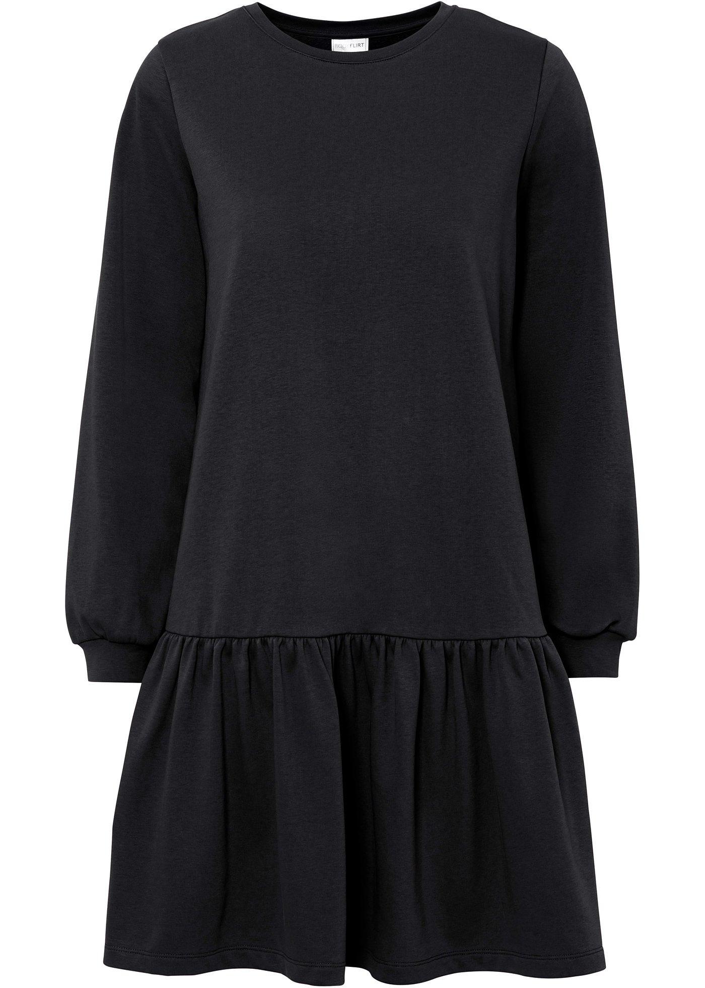 Robe en jersey à volant