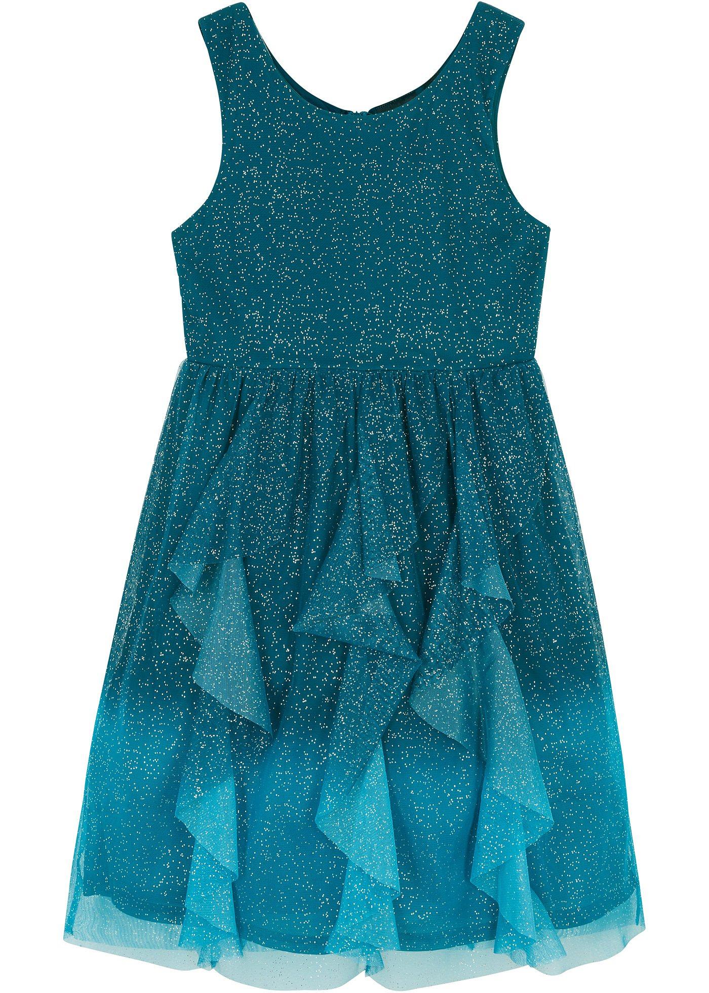 Robe de fête fille avec paillettes