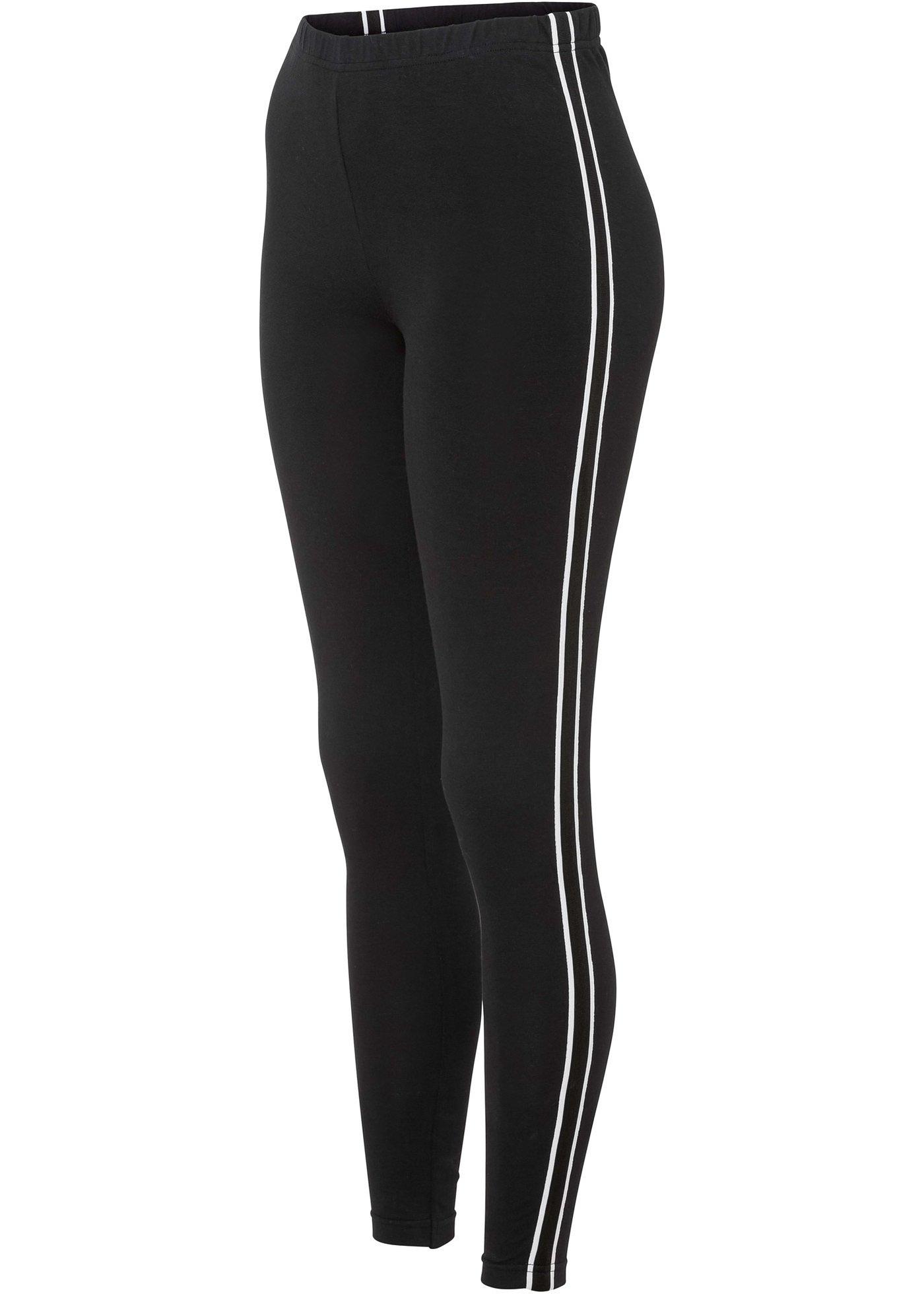 Legging avec rayures latérales