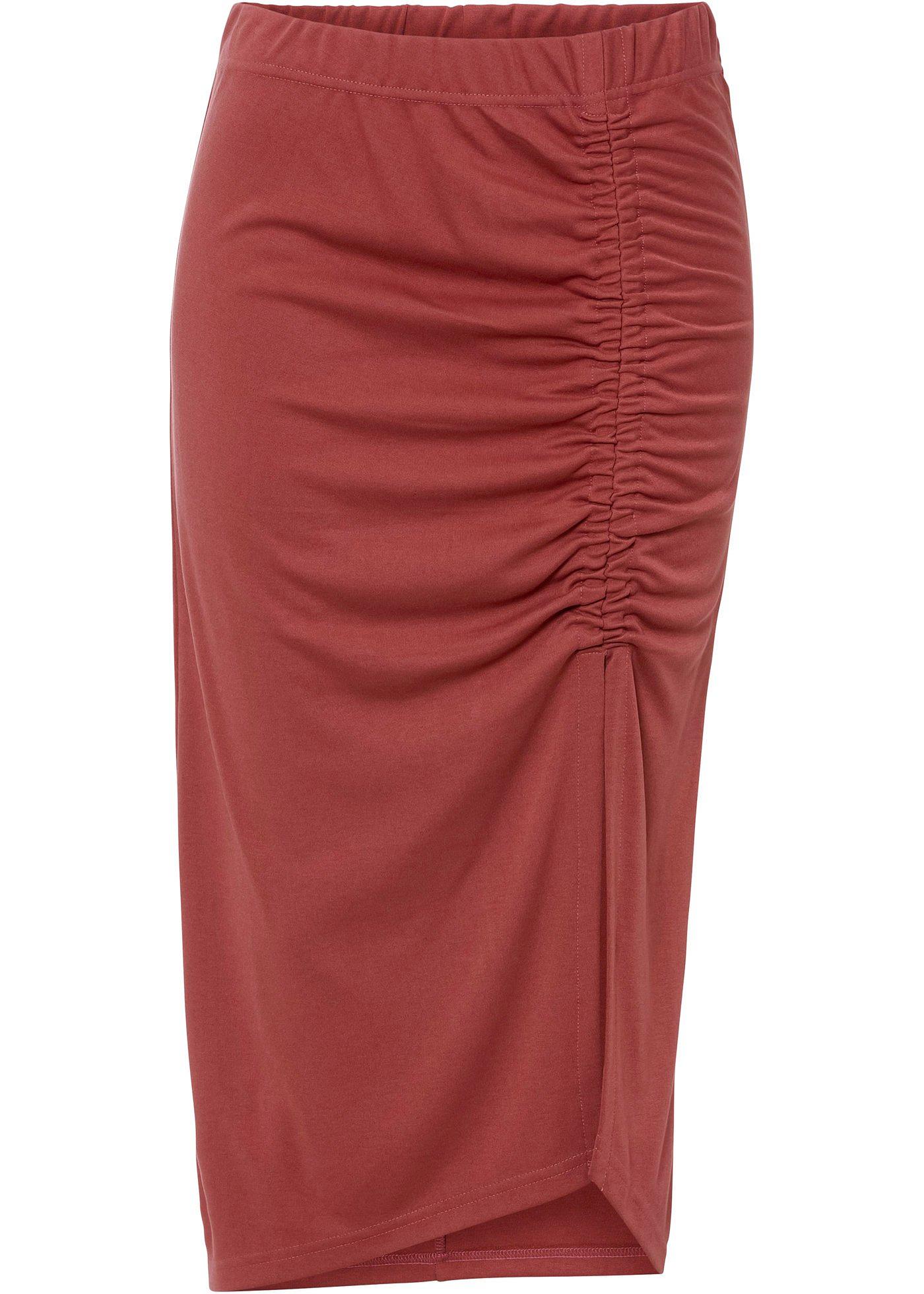 Jupe en jersey avec fente