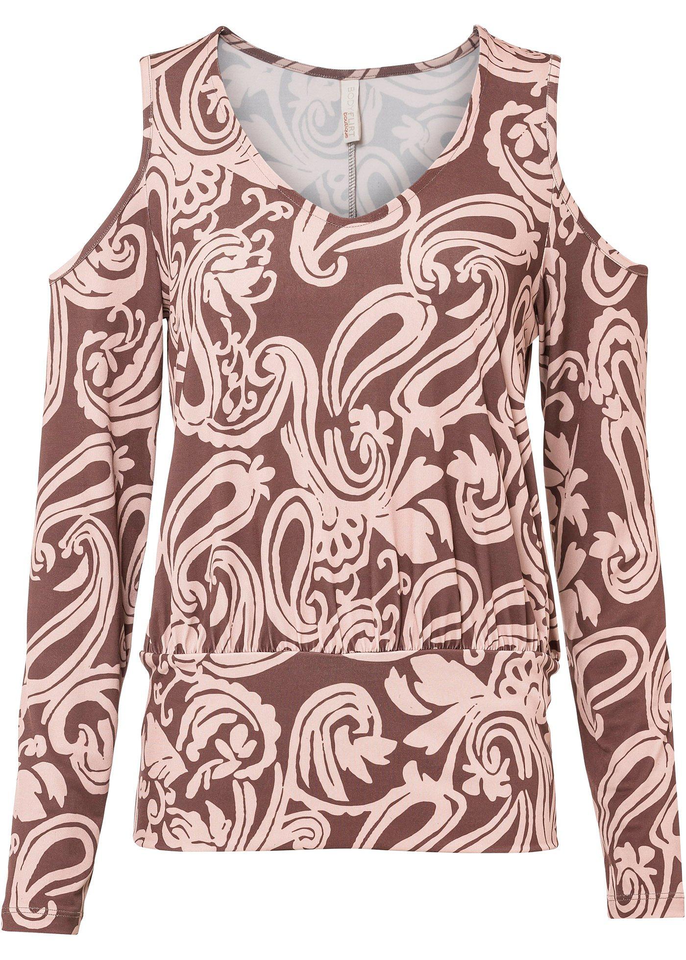 T-shirt épaules dénudées