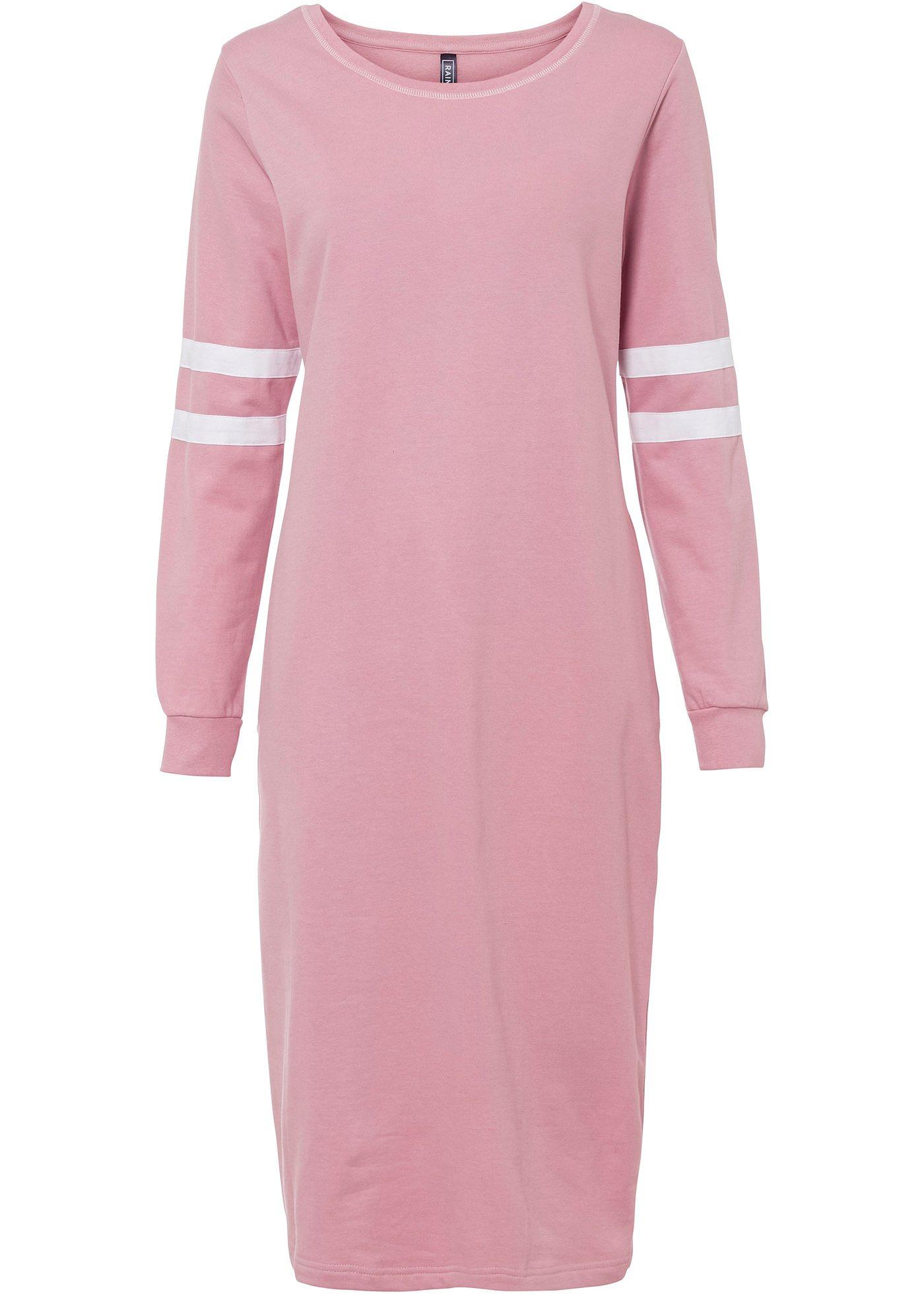 Robe sweat à rayures