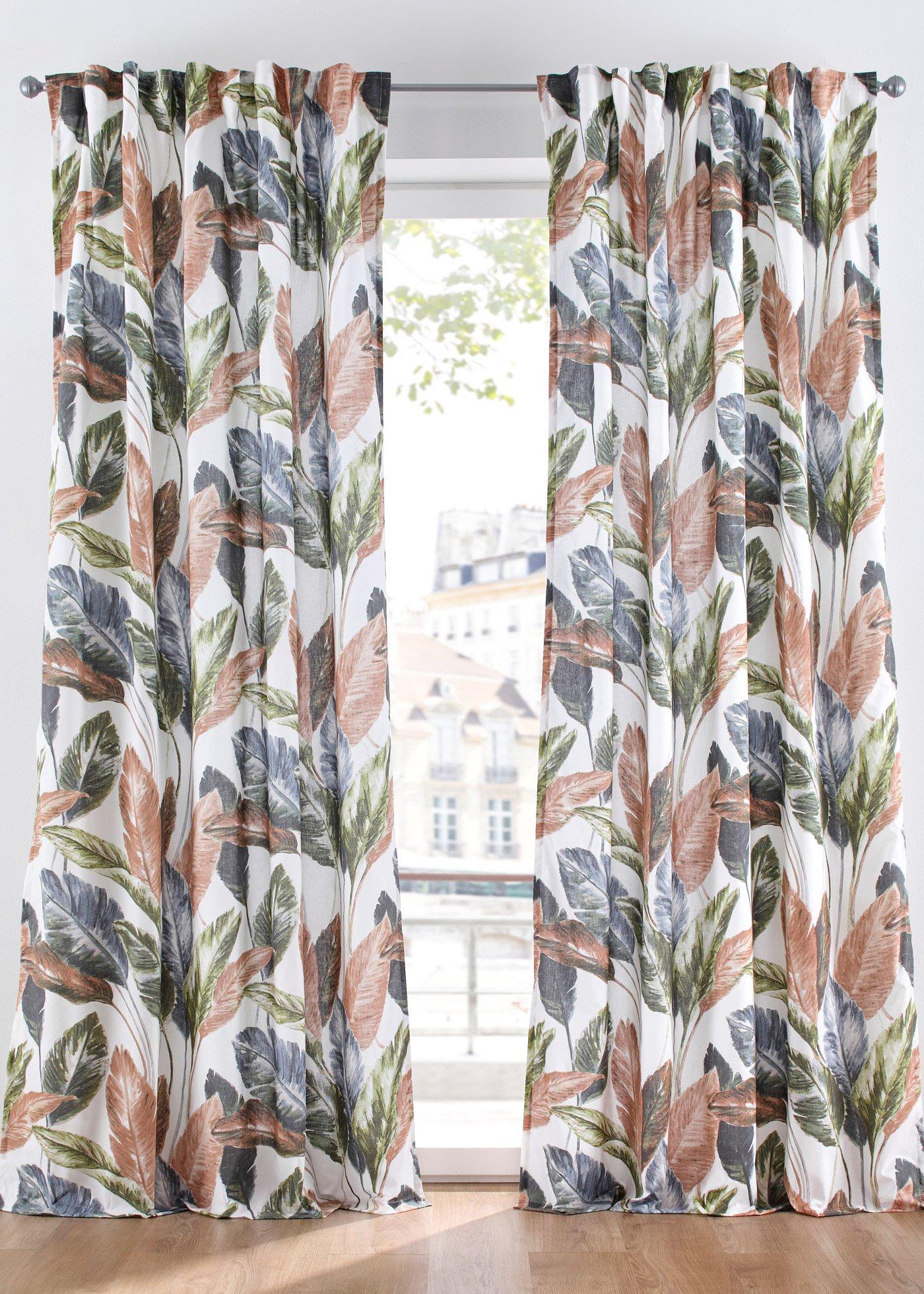 Panneau à imprimé feuillage (1 pce.)