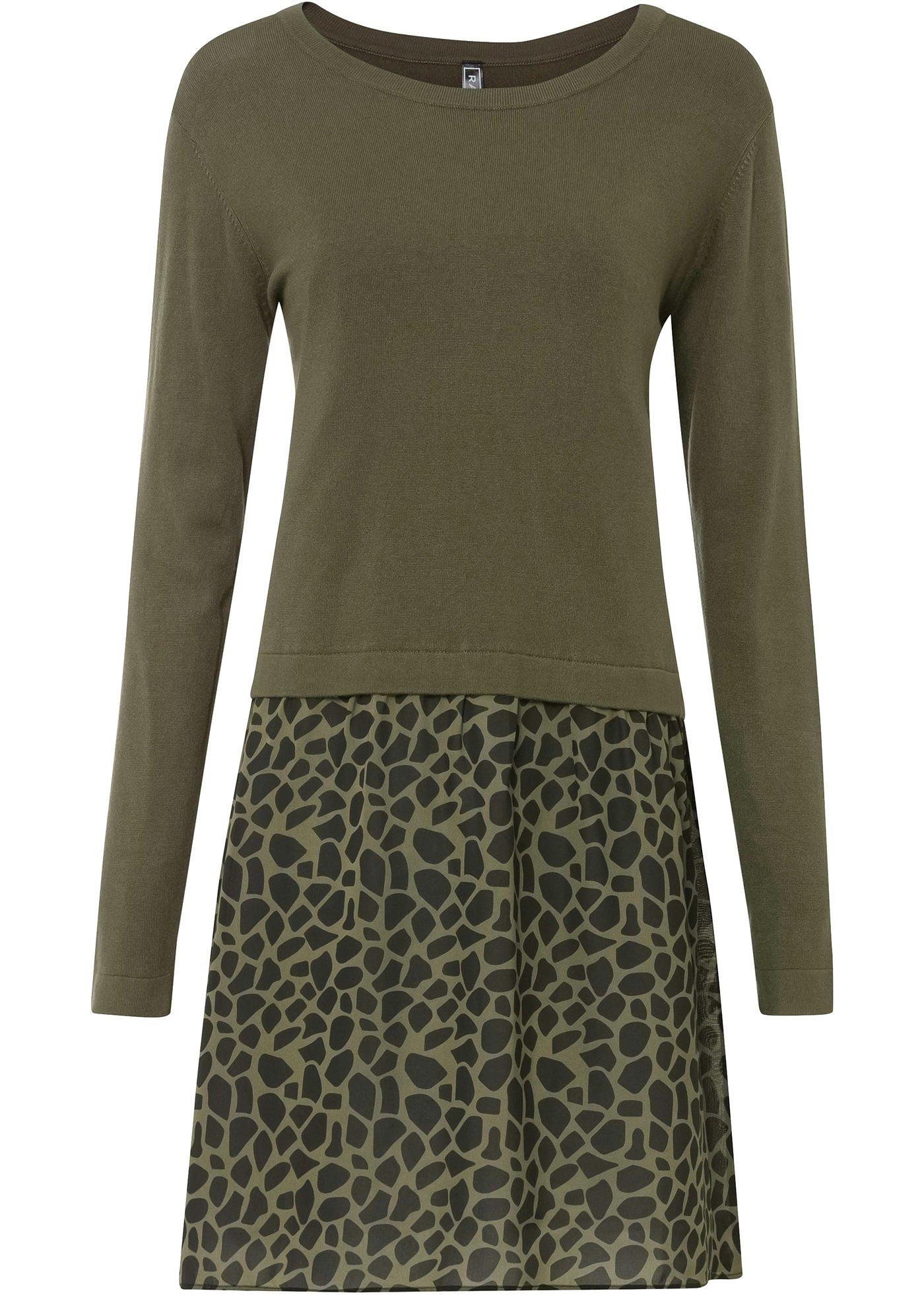 Pull avec empiècement jupe