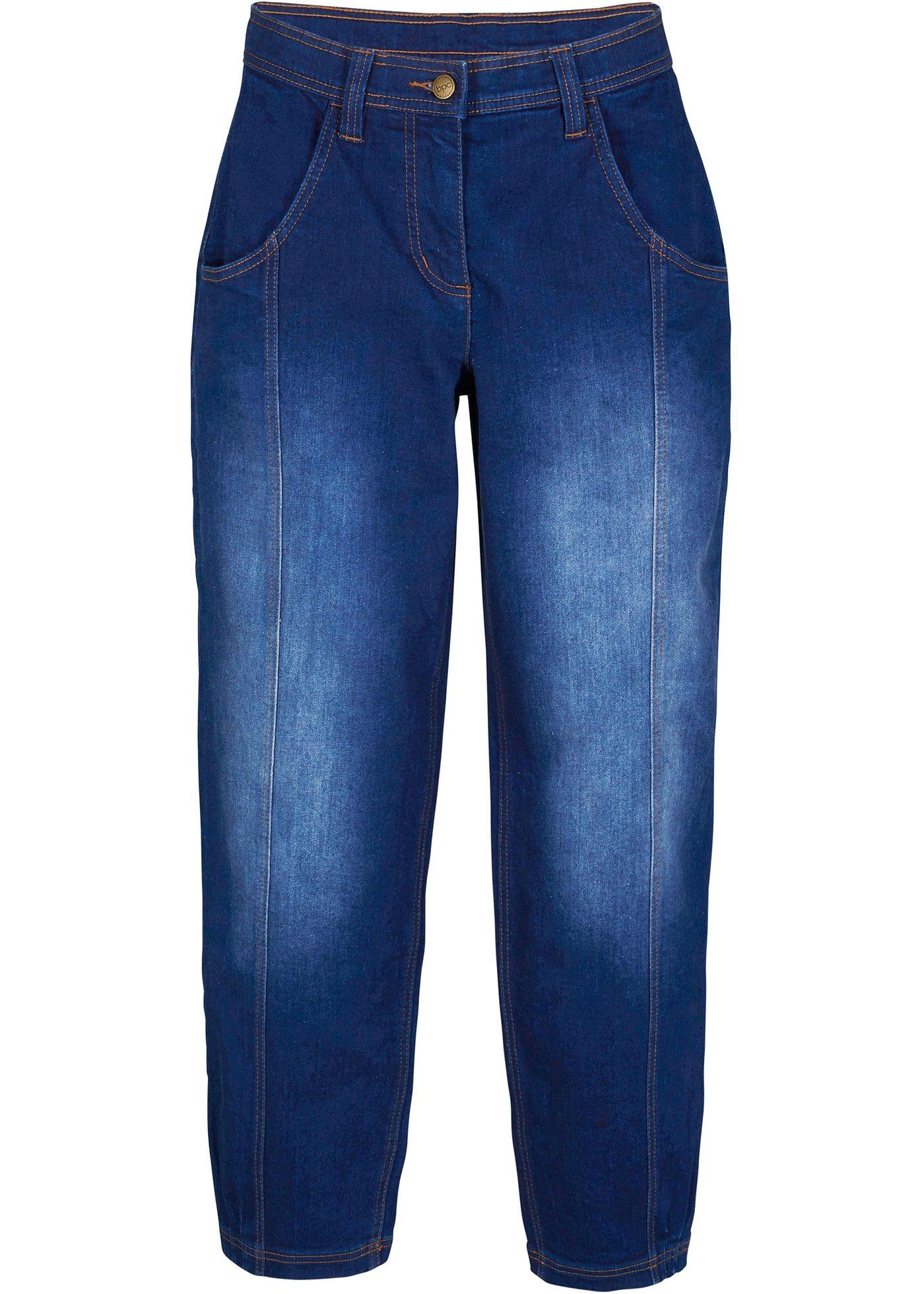 Jean 7/8 coton avec empiècement taille réglable, extra large