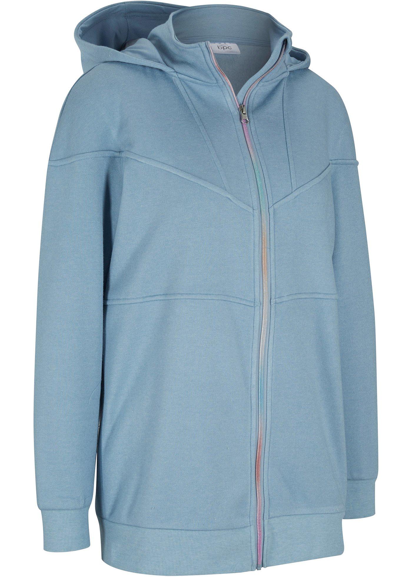 Veste sweat avec polyester recyclé