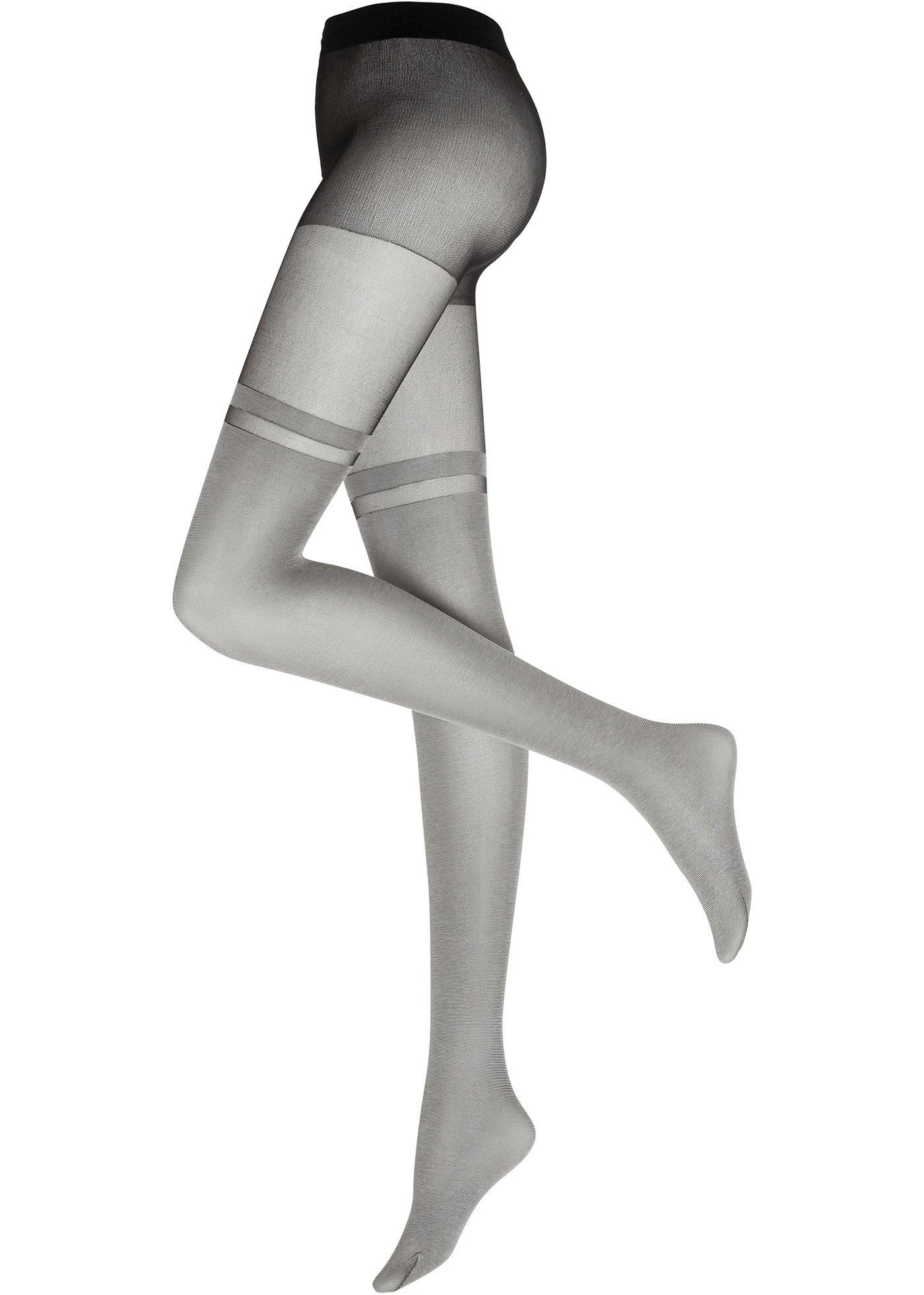 Collant effet jambière