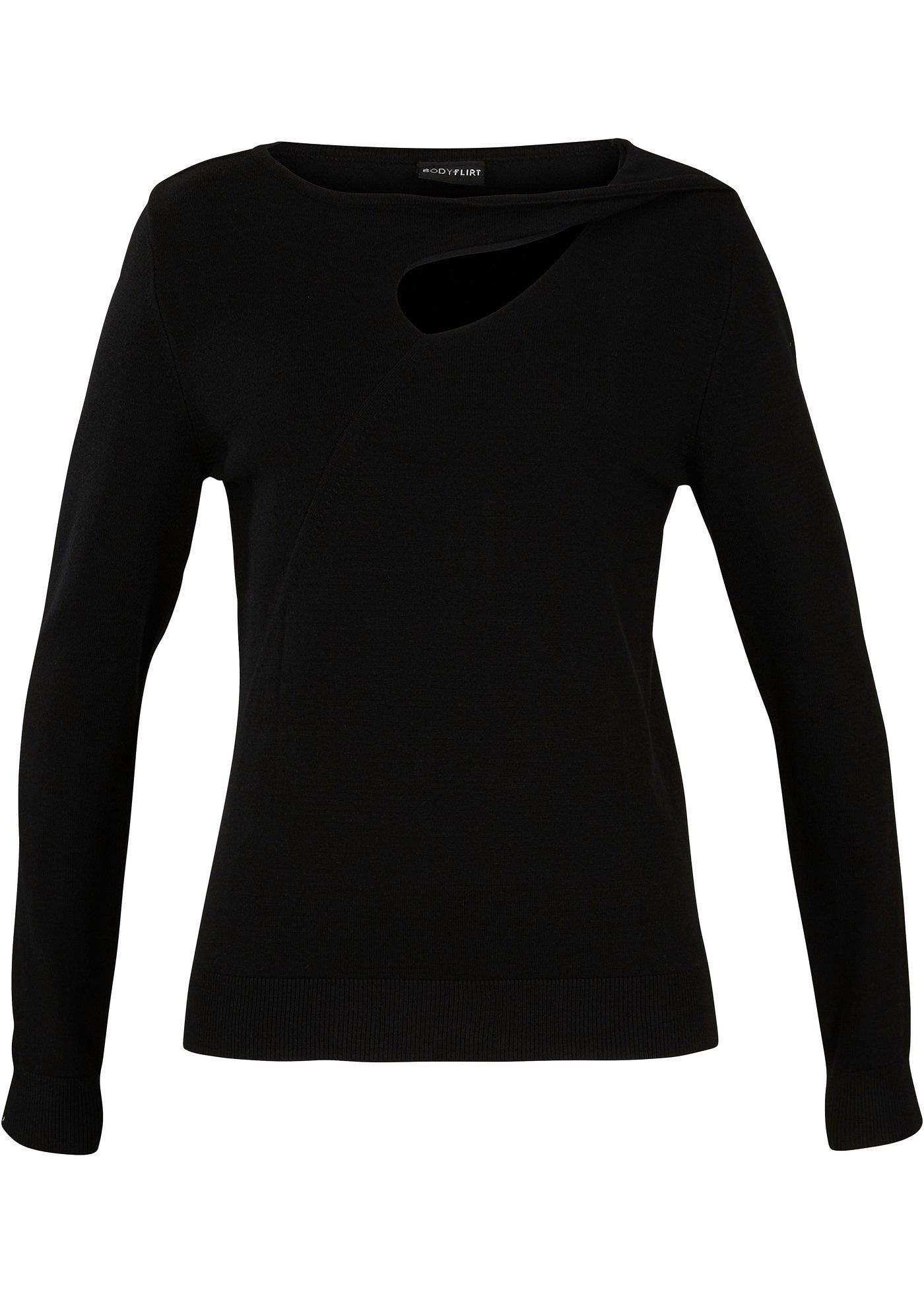 Pull avec découpe avec viscose durable