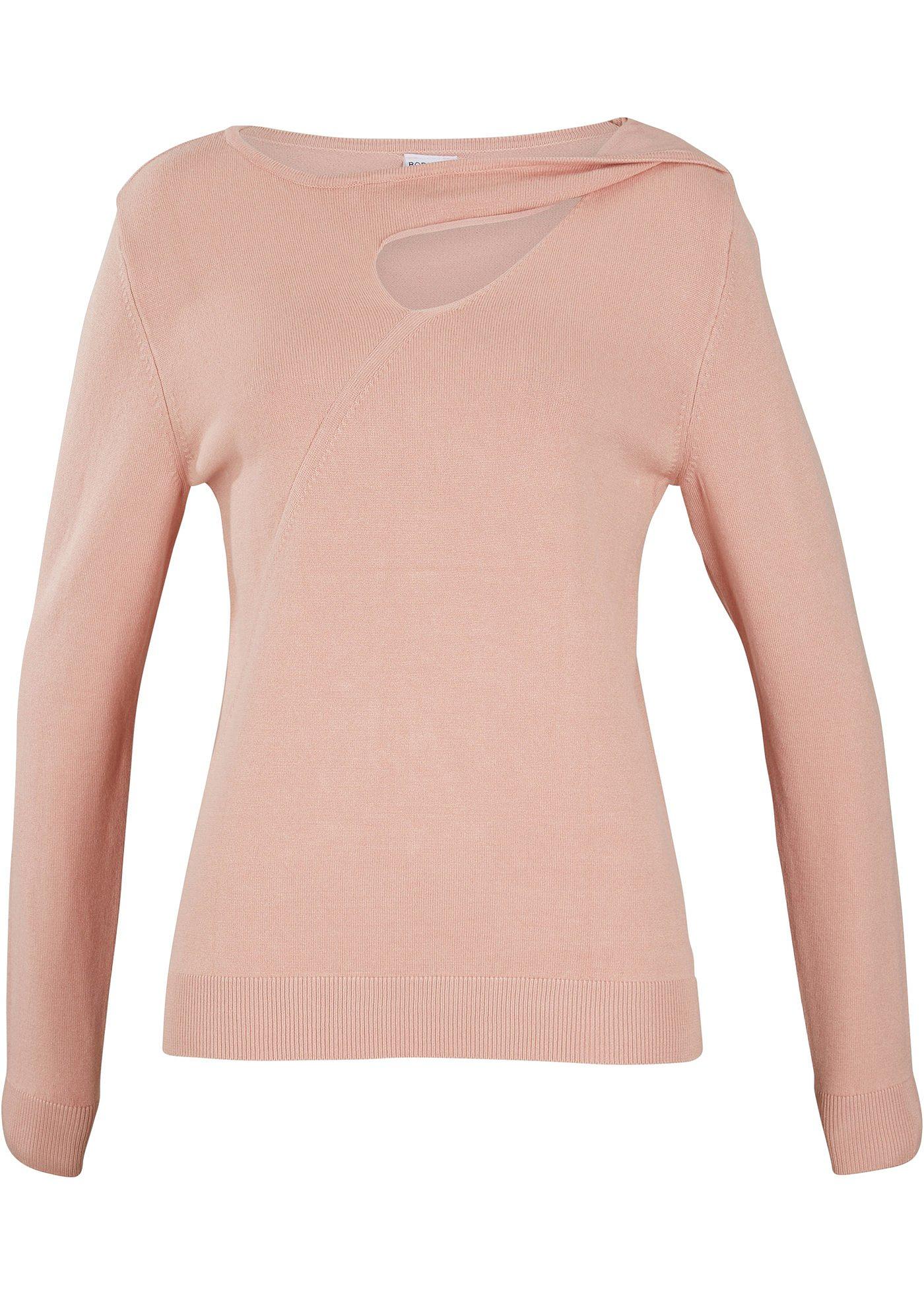 Pull avec découpe avec viscose durable