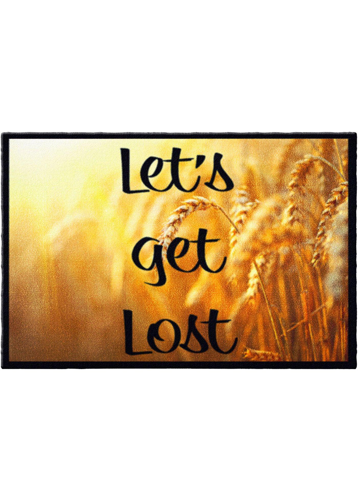 Tapis de protection avec message