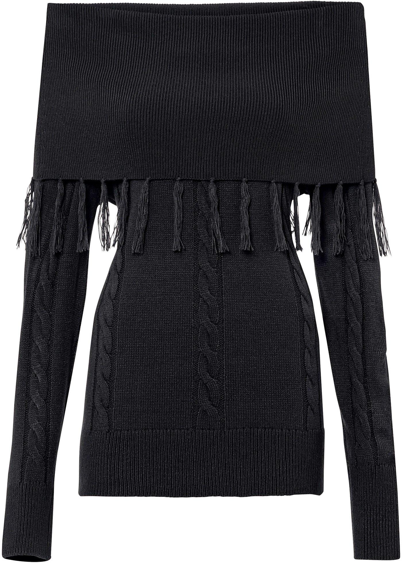 Pull épaules découvertes