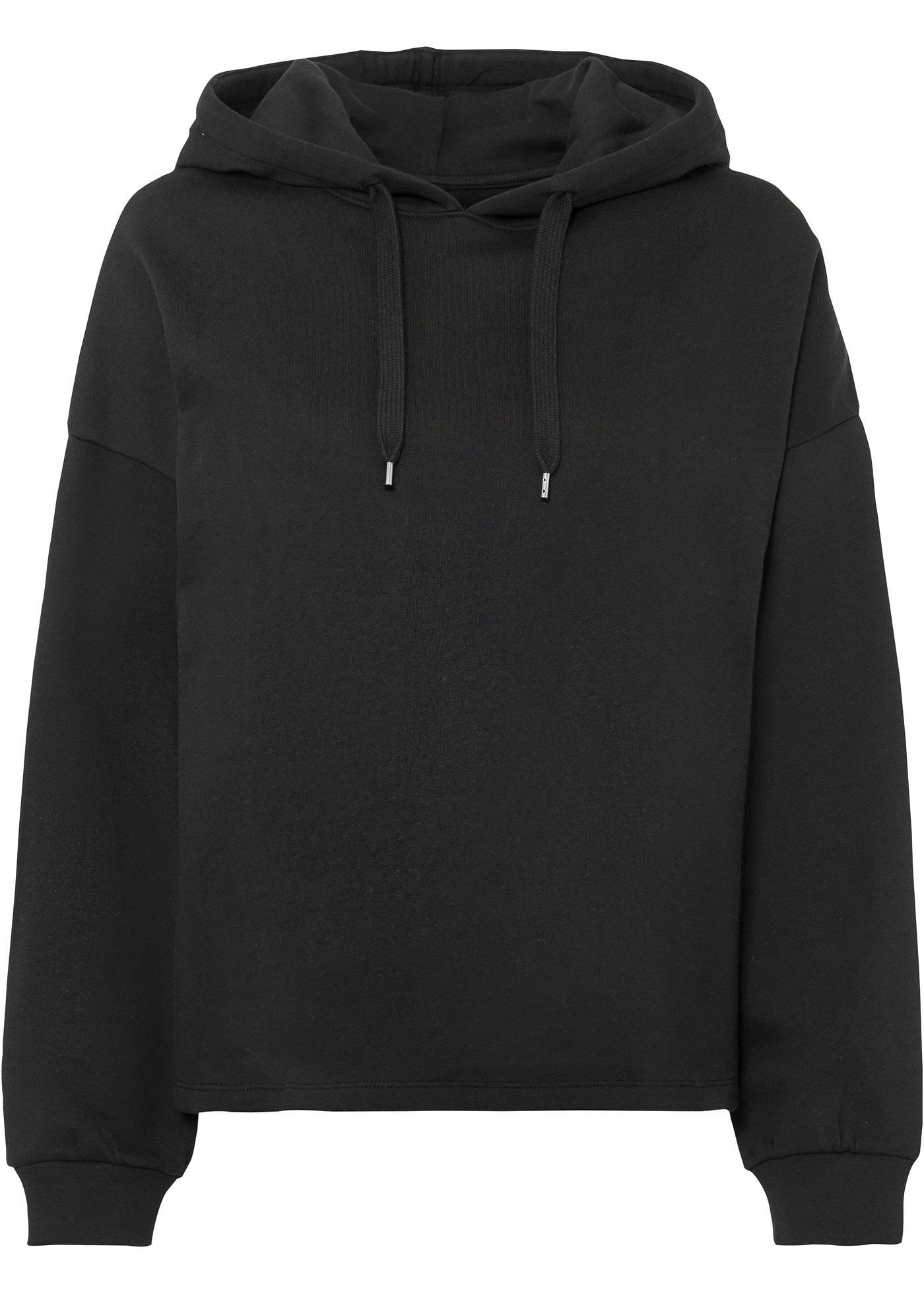 Sweat-shirt à capuche oversized en coton bio