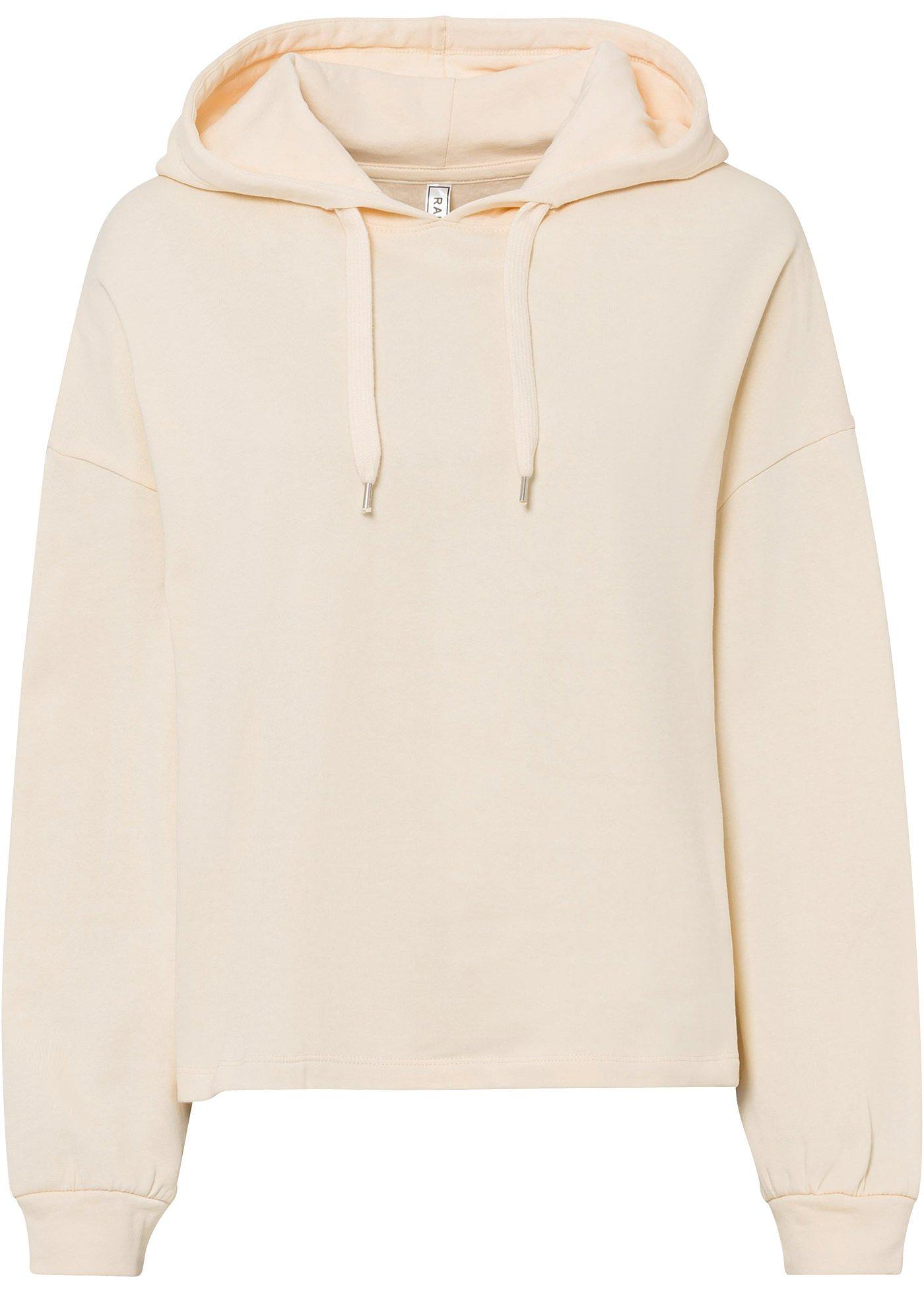 Sweat-shirt à capuche oversized en coton bio