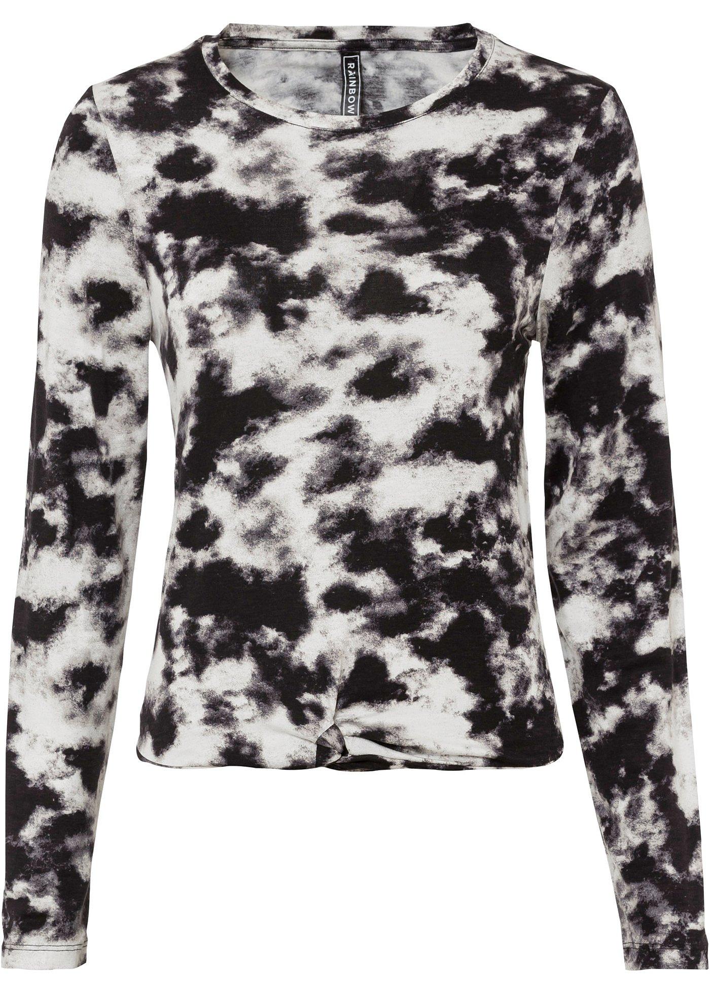 T-shirt manches longues batik avec viscose durable