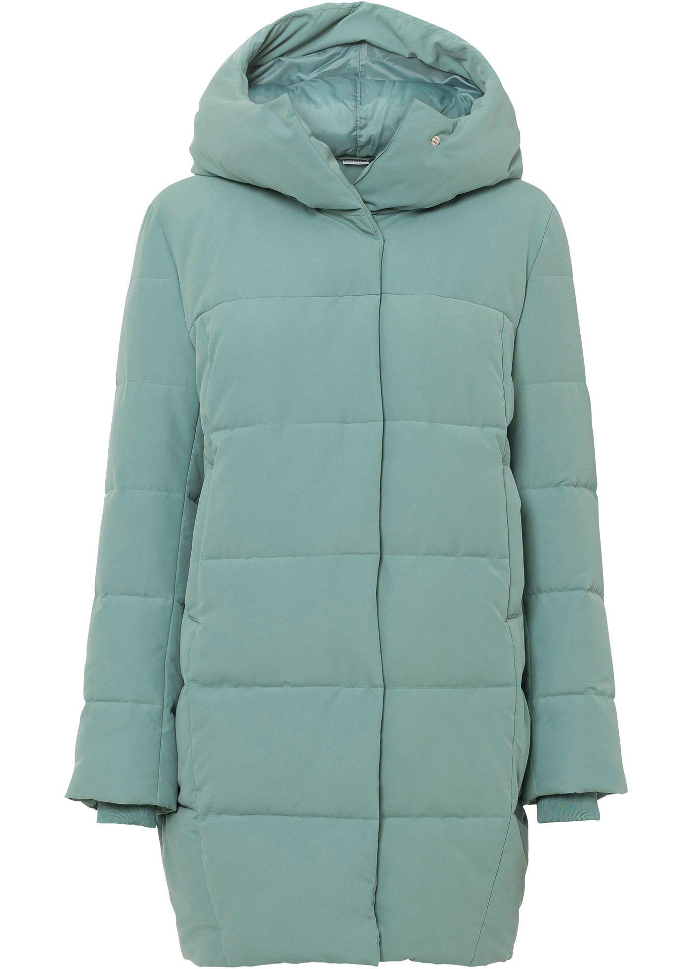 Veste longue matelassée en polyester recyclé