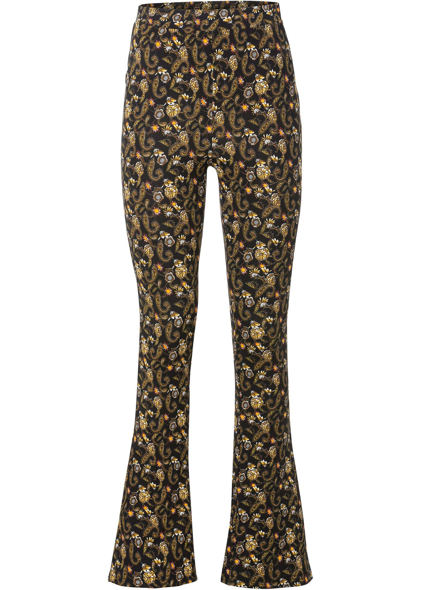 Legging évasé avec viscose