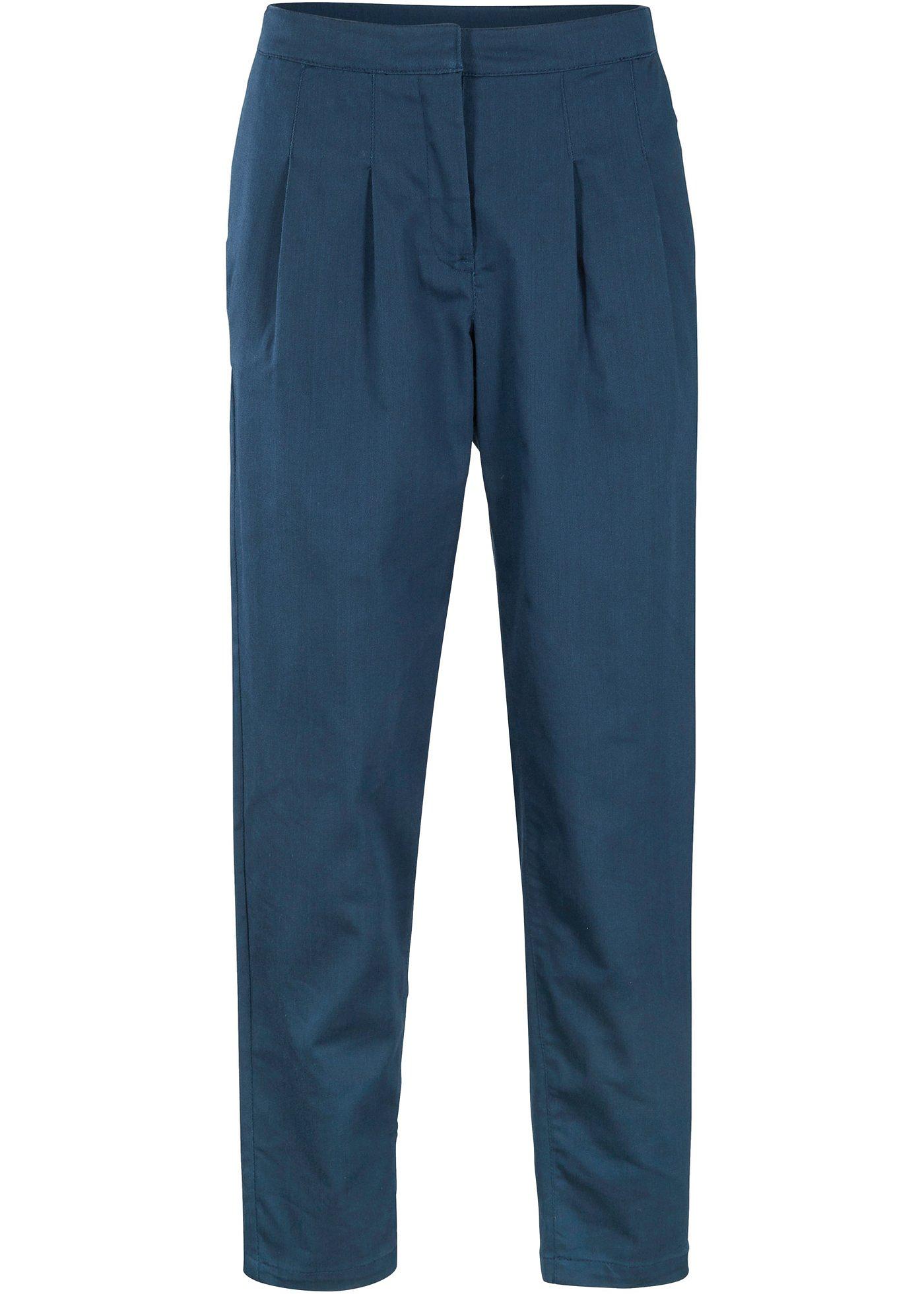 Pantalon barrel à pinces