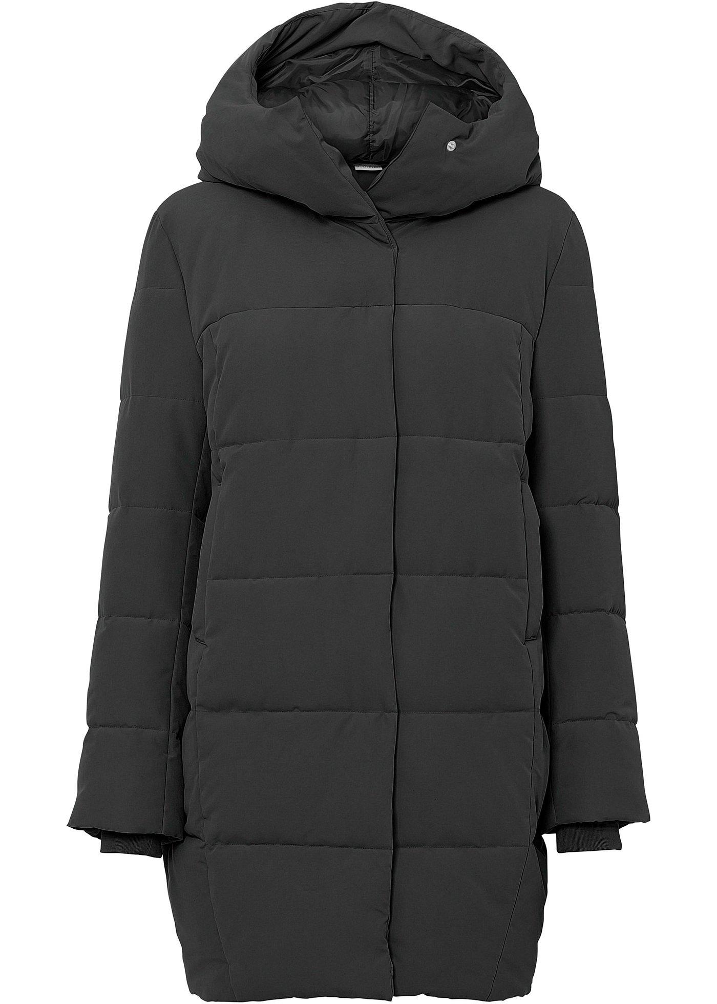 Veste longue matelassée en polyester recyclé