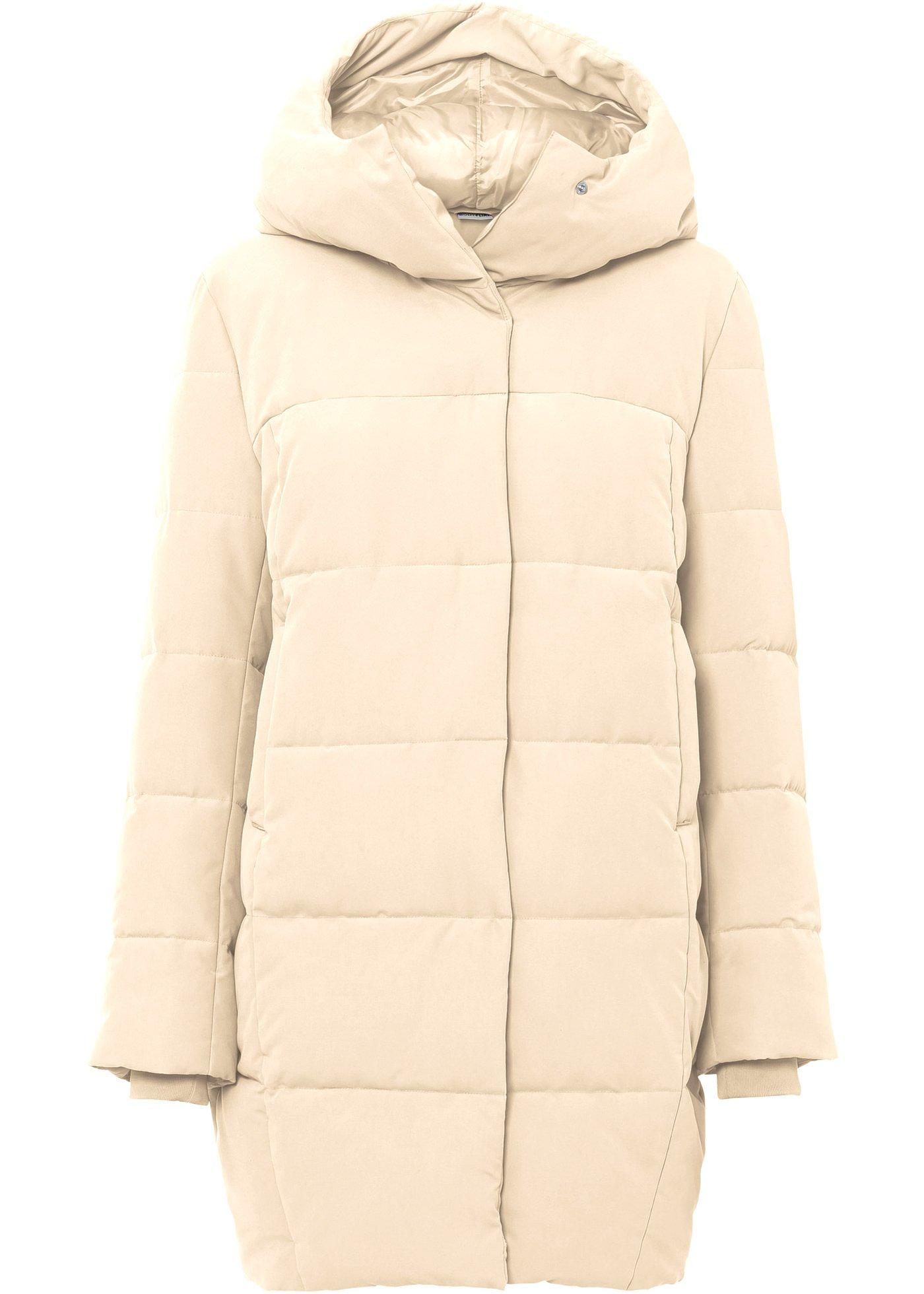 Veste longue matelassée en polyester recyclé