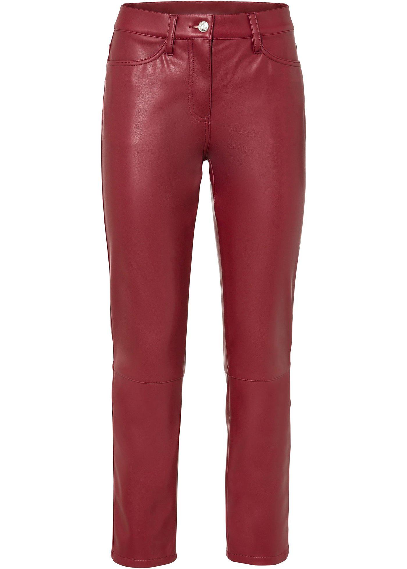 Pantalon synthétique imitation cuir