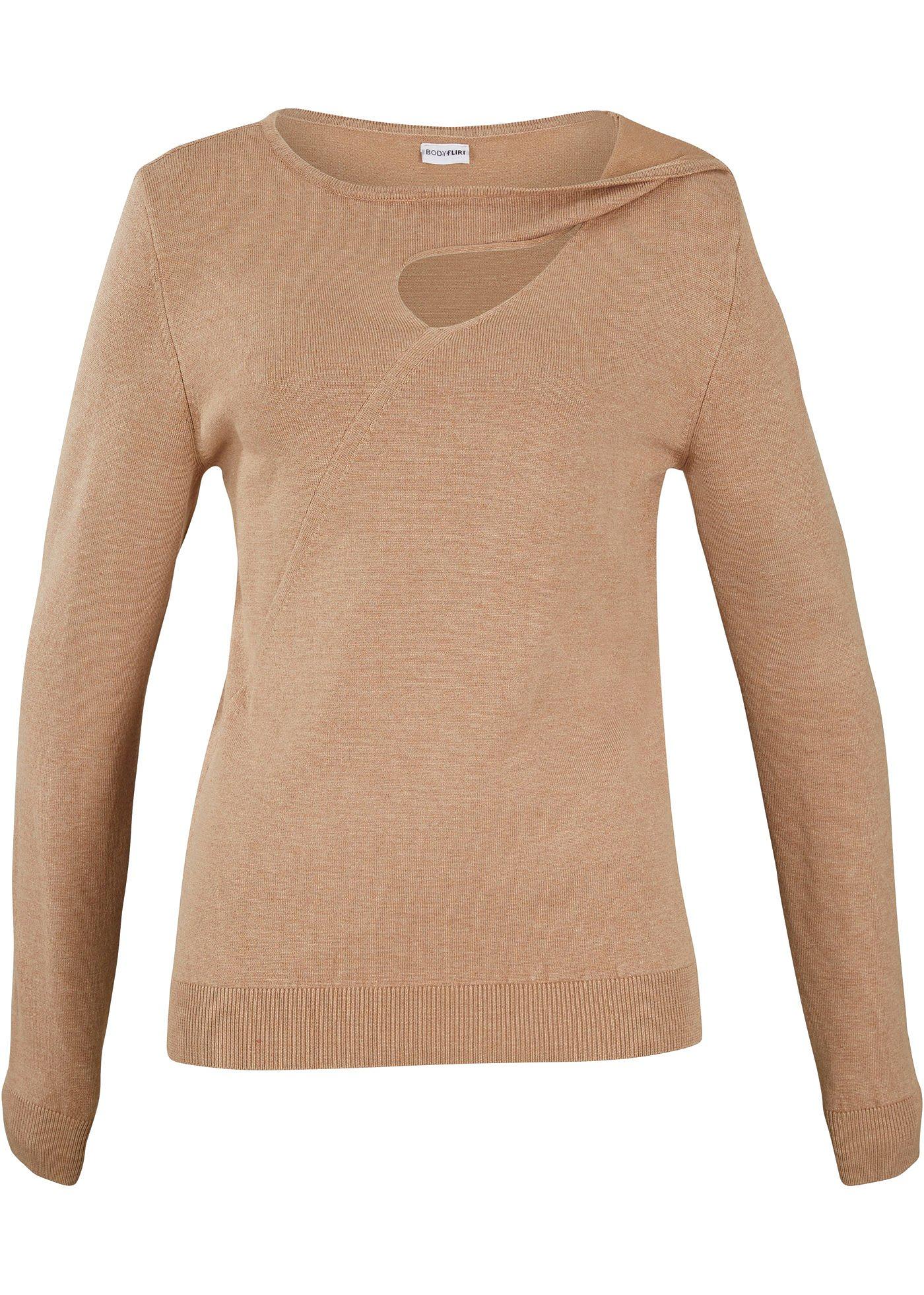 Pull avec découpe avec viscose durable