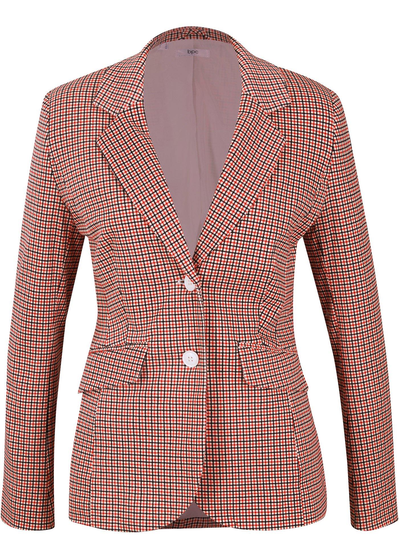 Blazer en jersey coton cintré