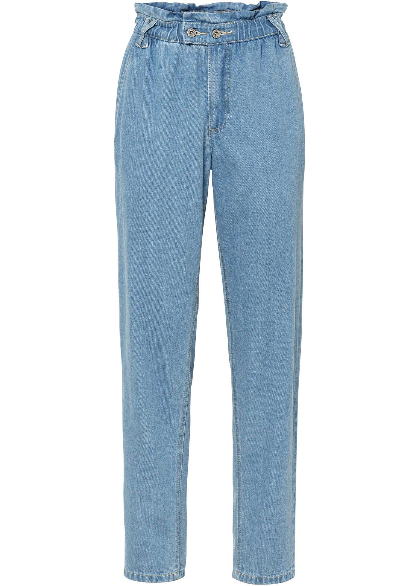 Jean paperbag en coton bio