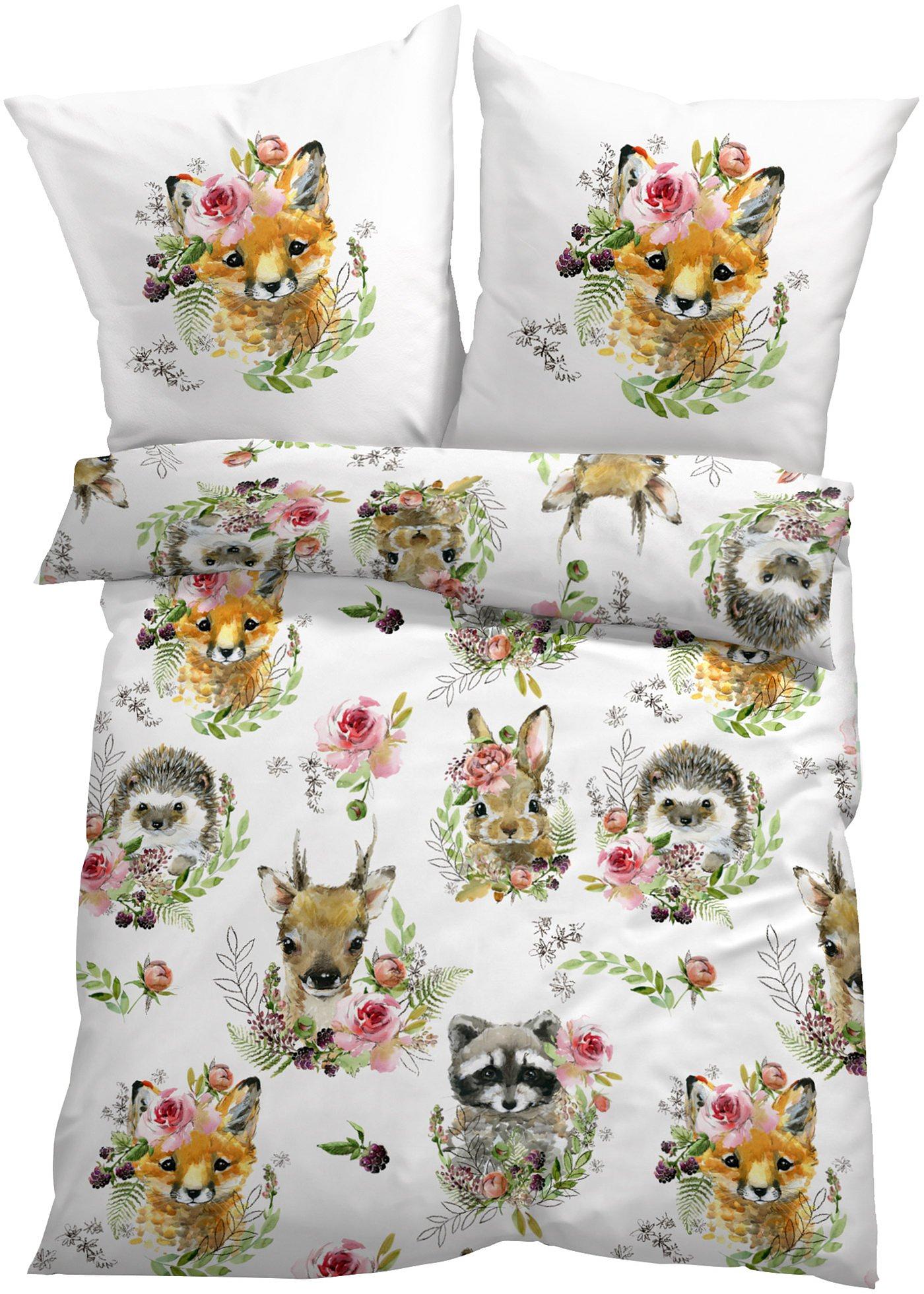 Parure de lit avec animaux