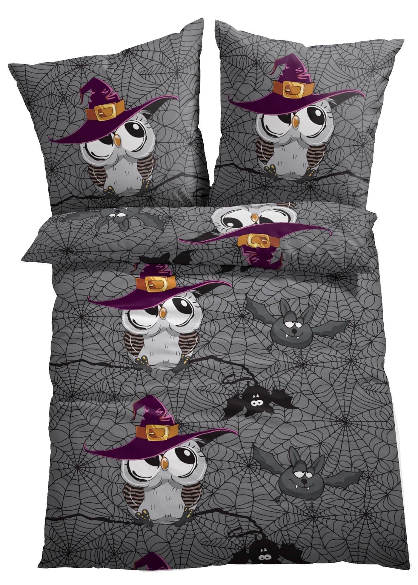 Parure de lit motif chouette
