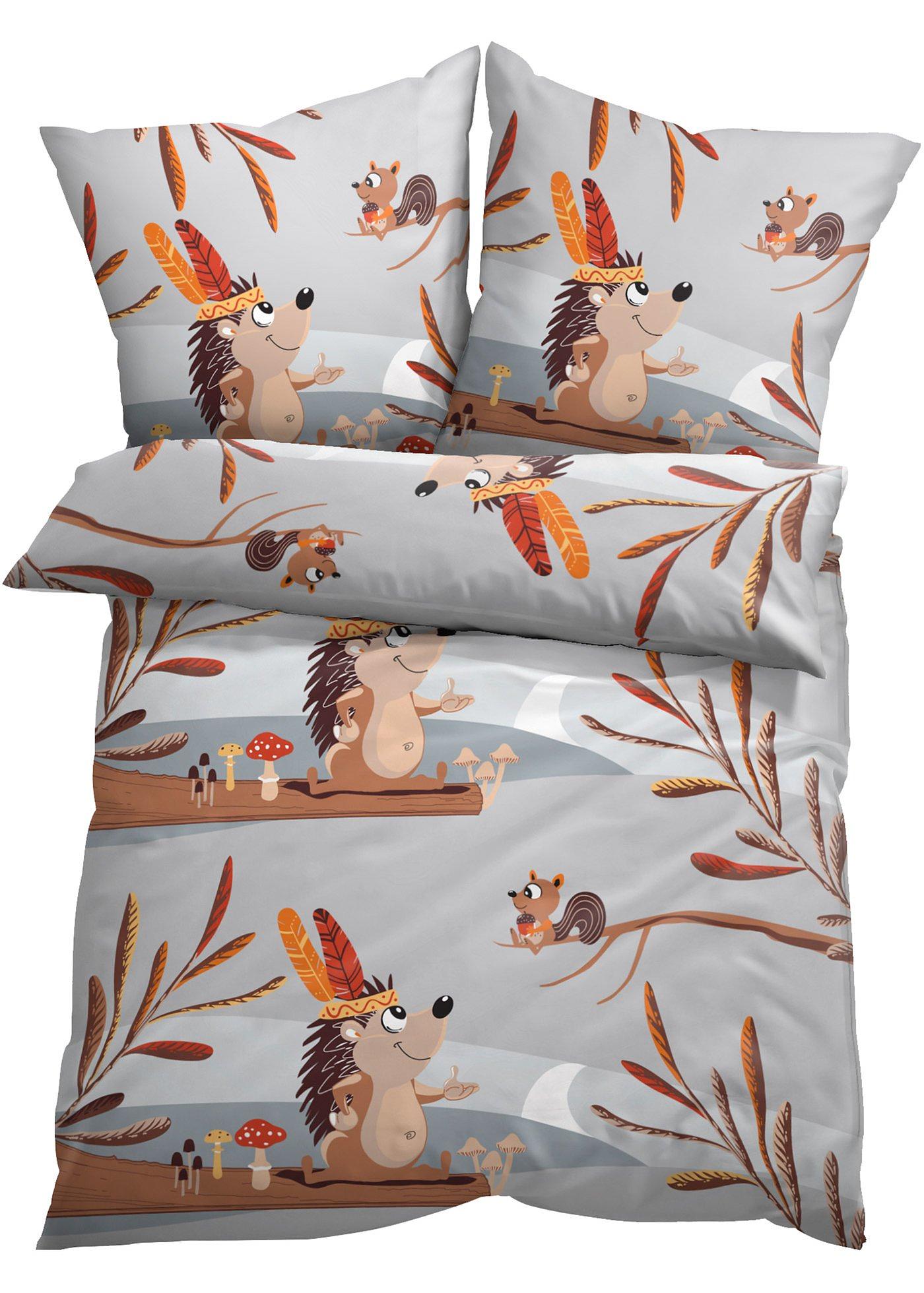 Parure de lit avec hérisson