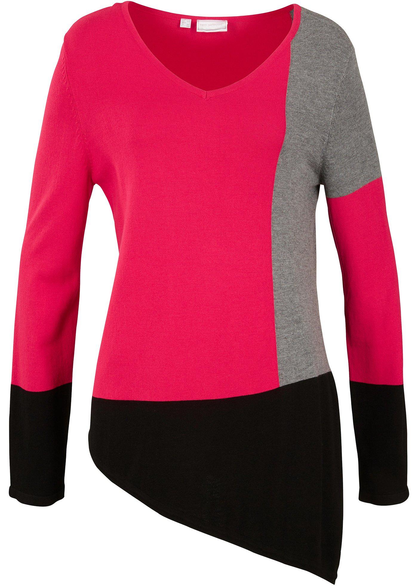 Pull asymétrique avec viscose durable