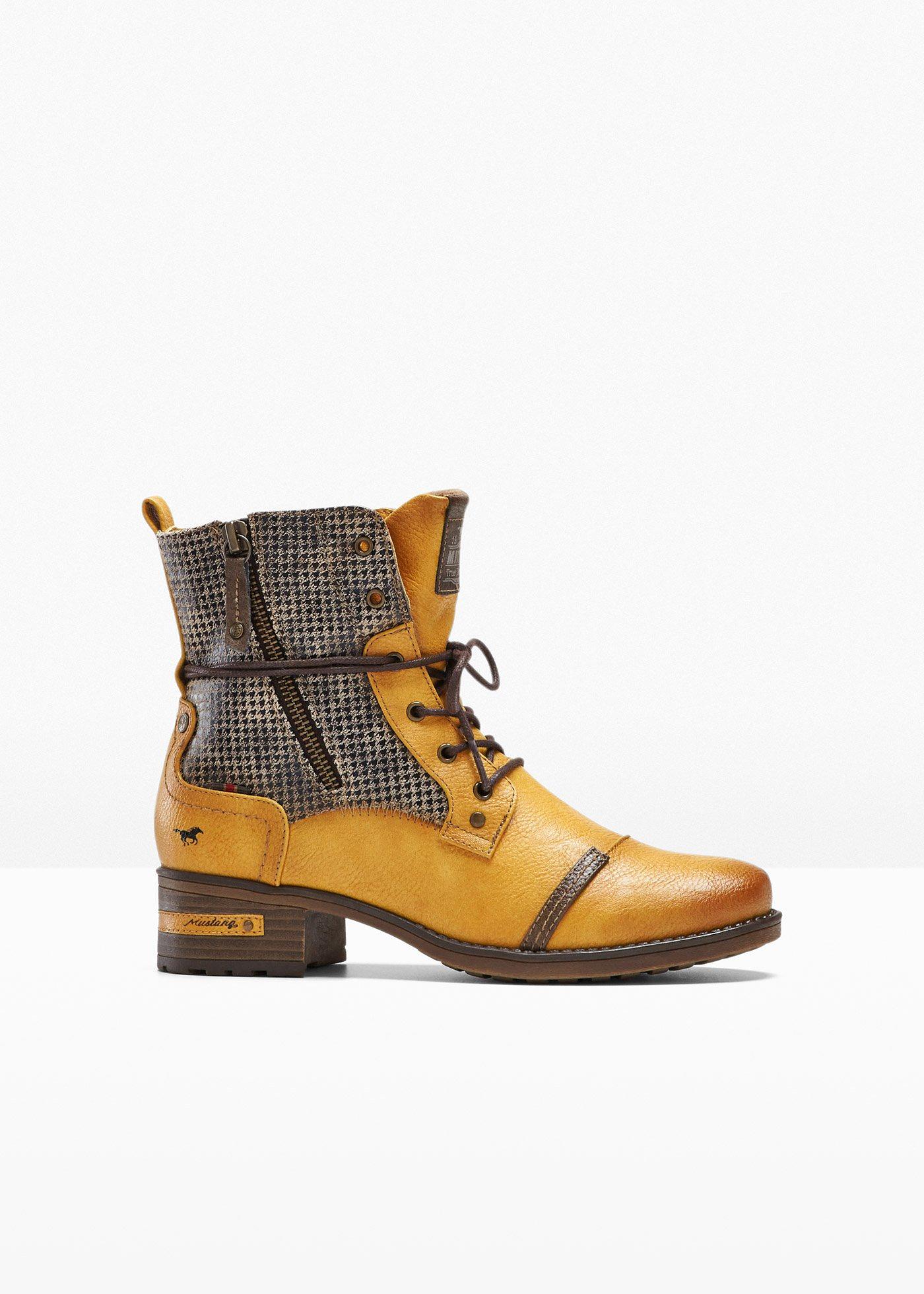 Boots à lacets Mustang