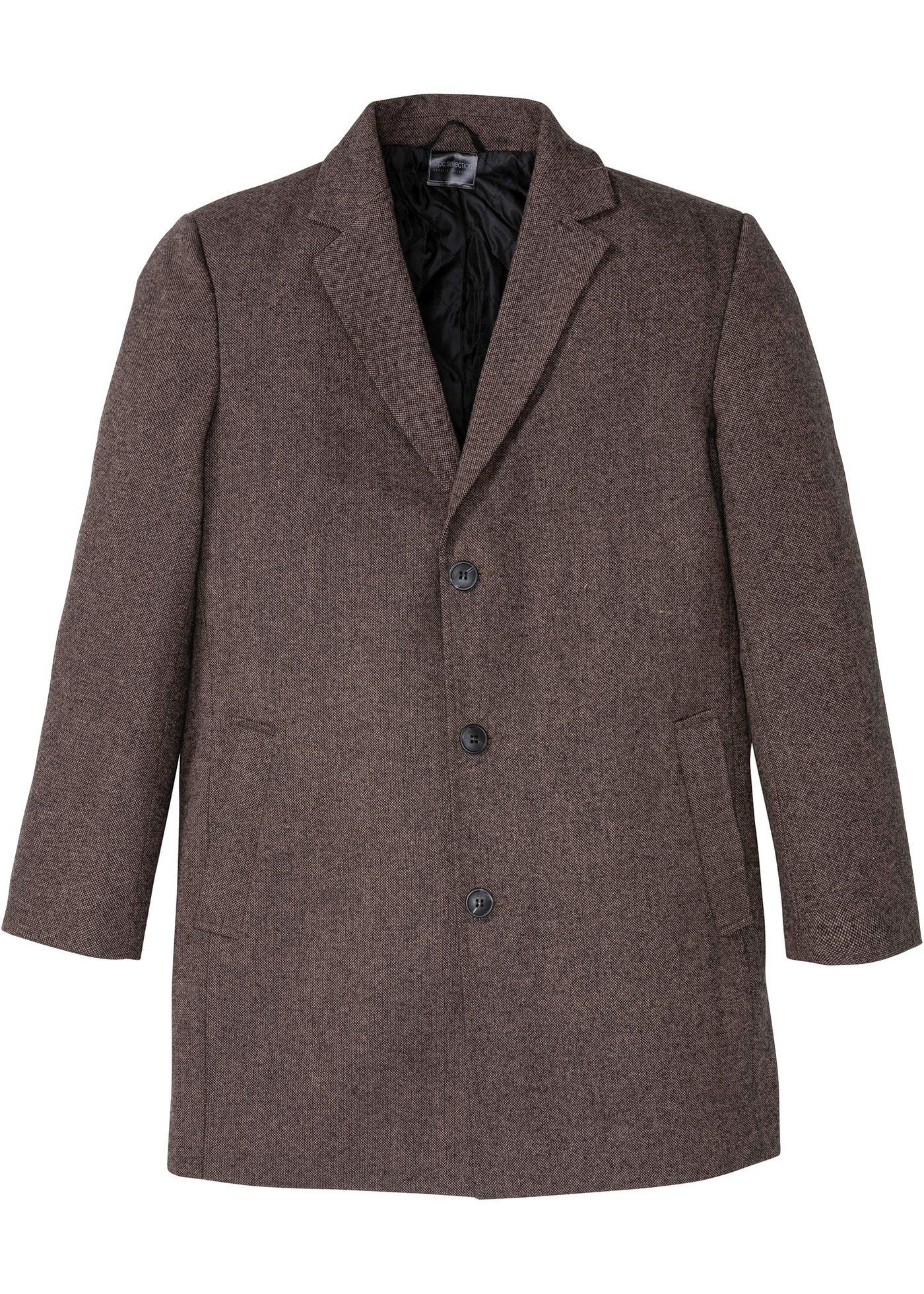 Manteau court avec col revers